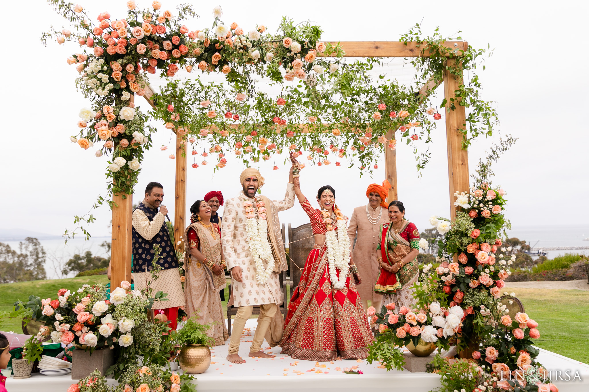 37 Laguna Cliffs Marriott Indian Wedding Ceremony Photography