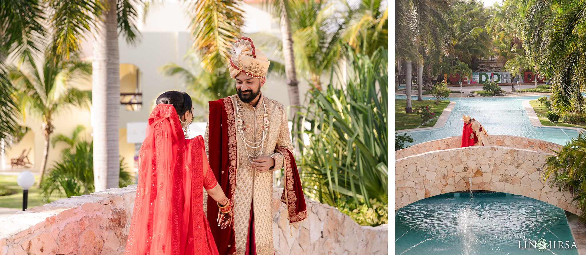 13 Generations El Dorado Royale Cancun Mexico Indian Wedding Photography