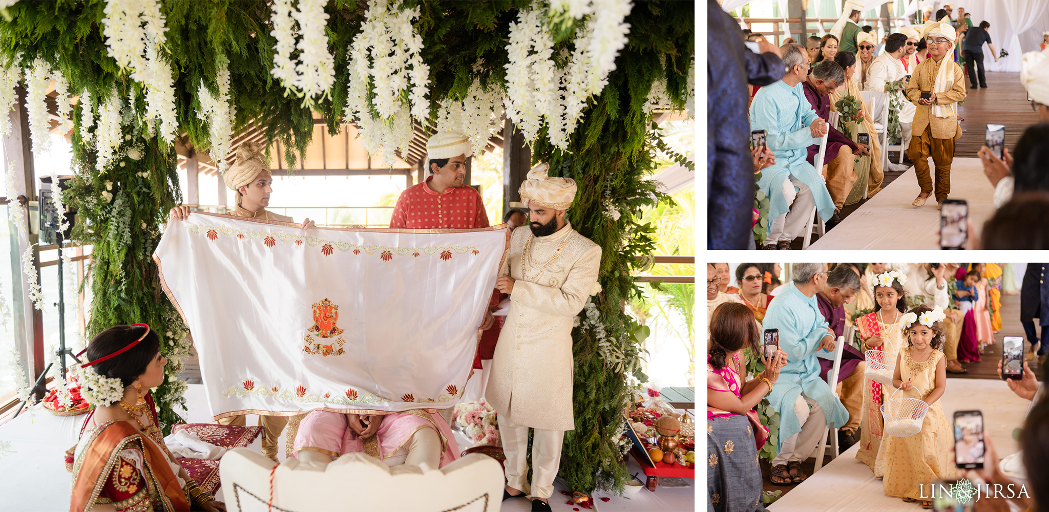 32 Generations El Dorado Royale Cancun Mexico Indian Wedding Ceremony Photography