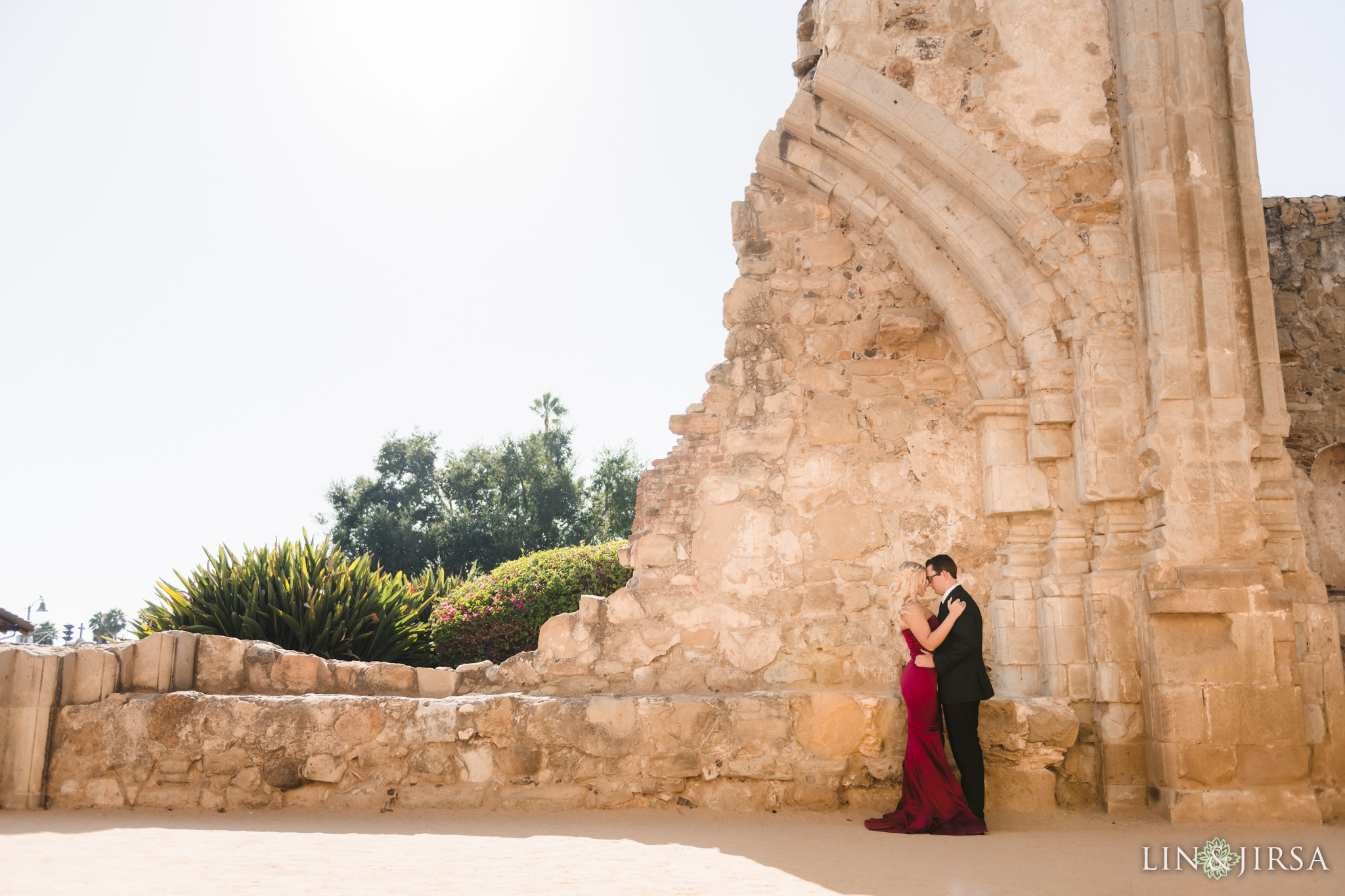 02 San Juan Capistrano Mission Engagement Photography