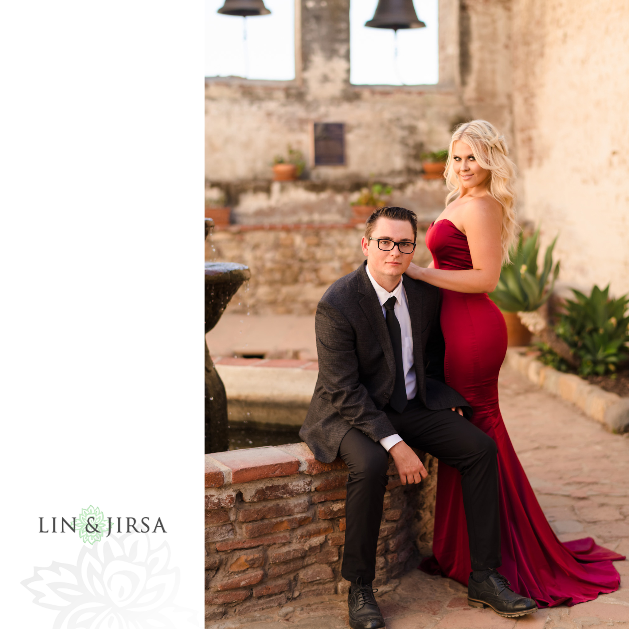 05 San Juan Capistrano Mission Engagement Photography