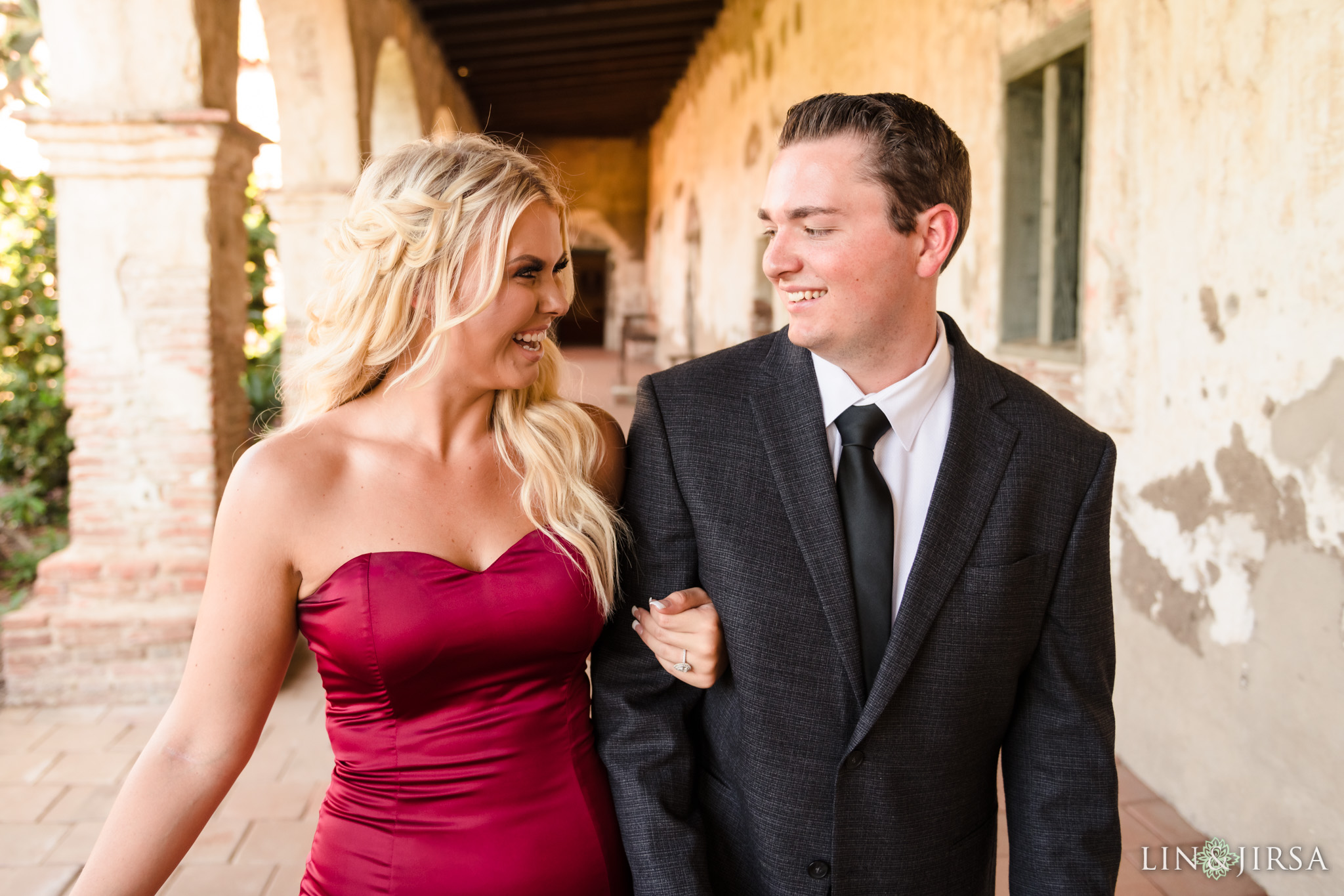 08 San Juan Capistrano Mission Engagement Photography