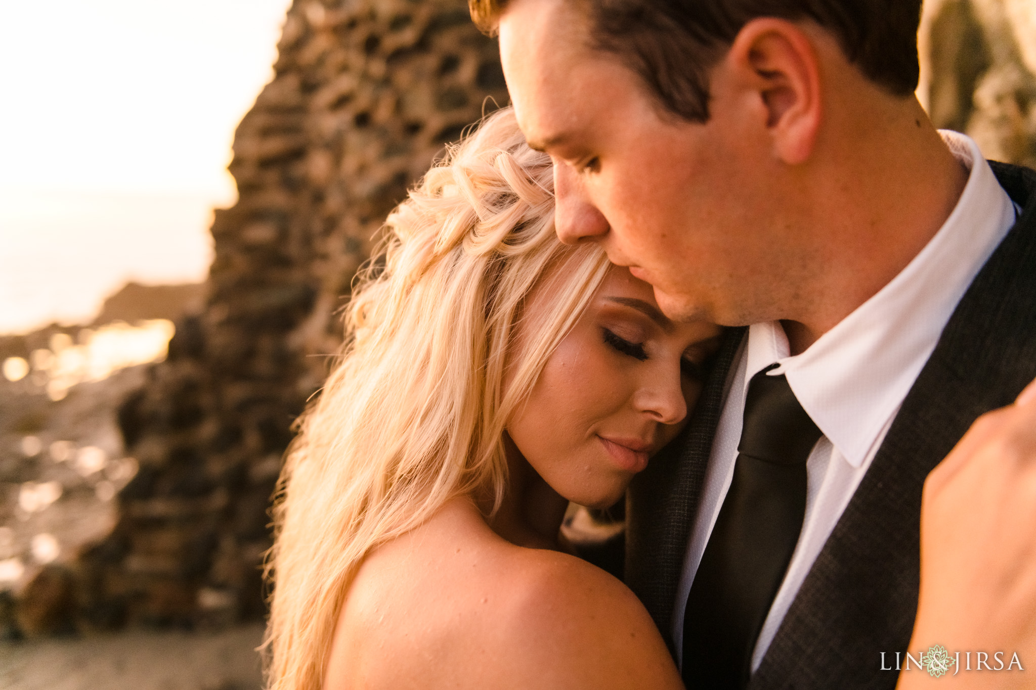 13 Orange County Sunset Beach Engagement Photography