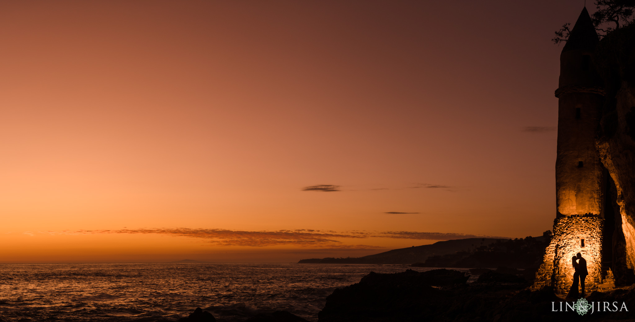 15 Orange County Sunset Beach Engagement Photography