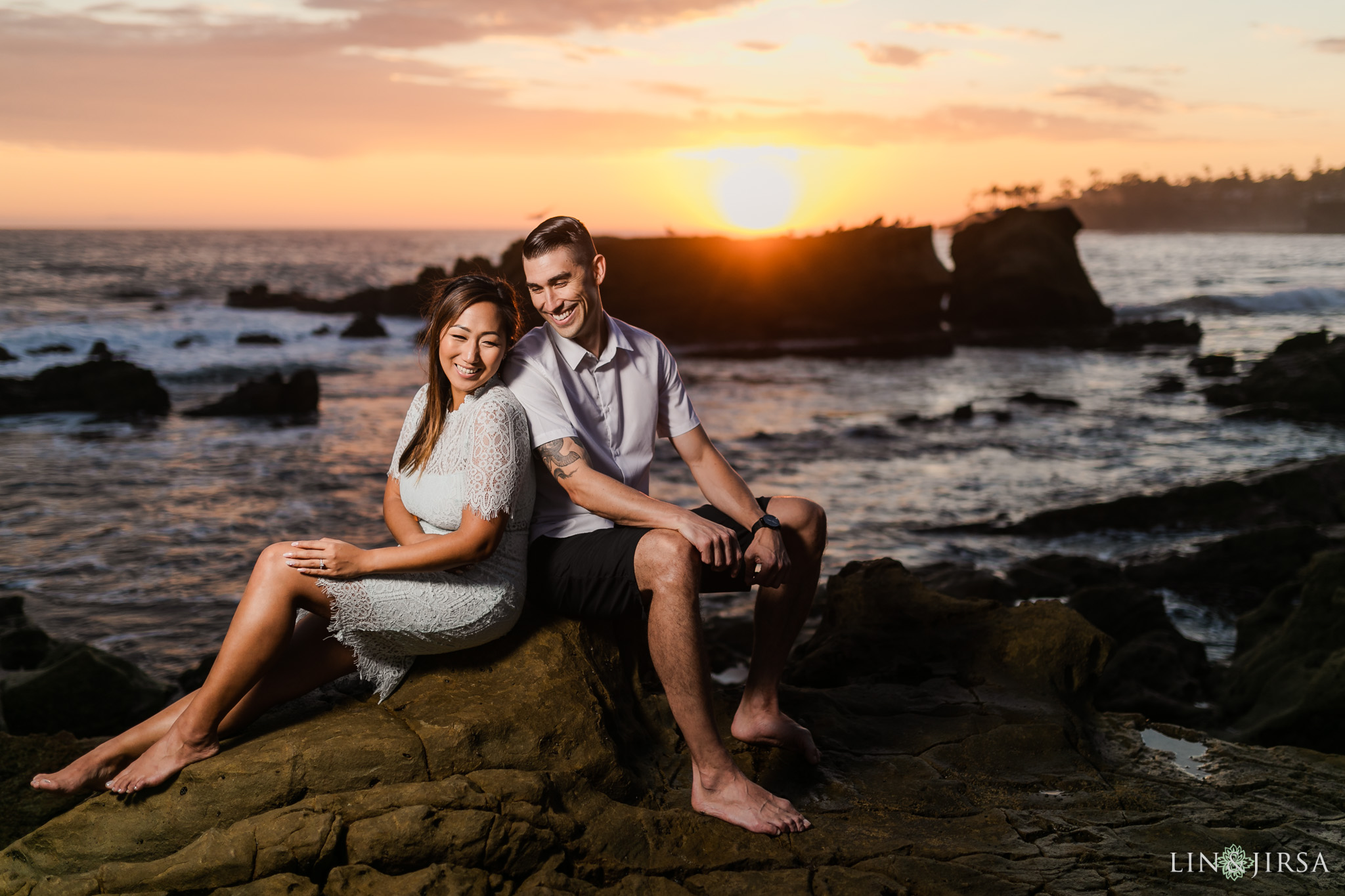 22 Heisler Beach Orange County Engagement Photography