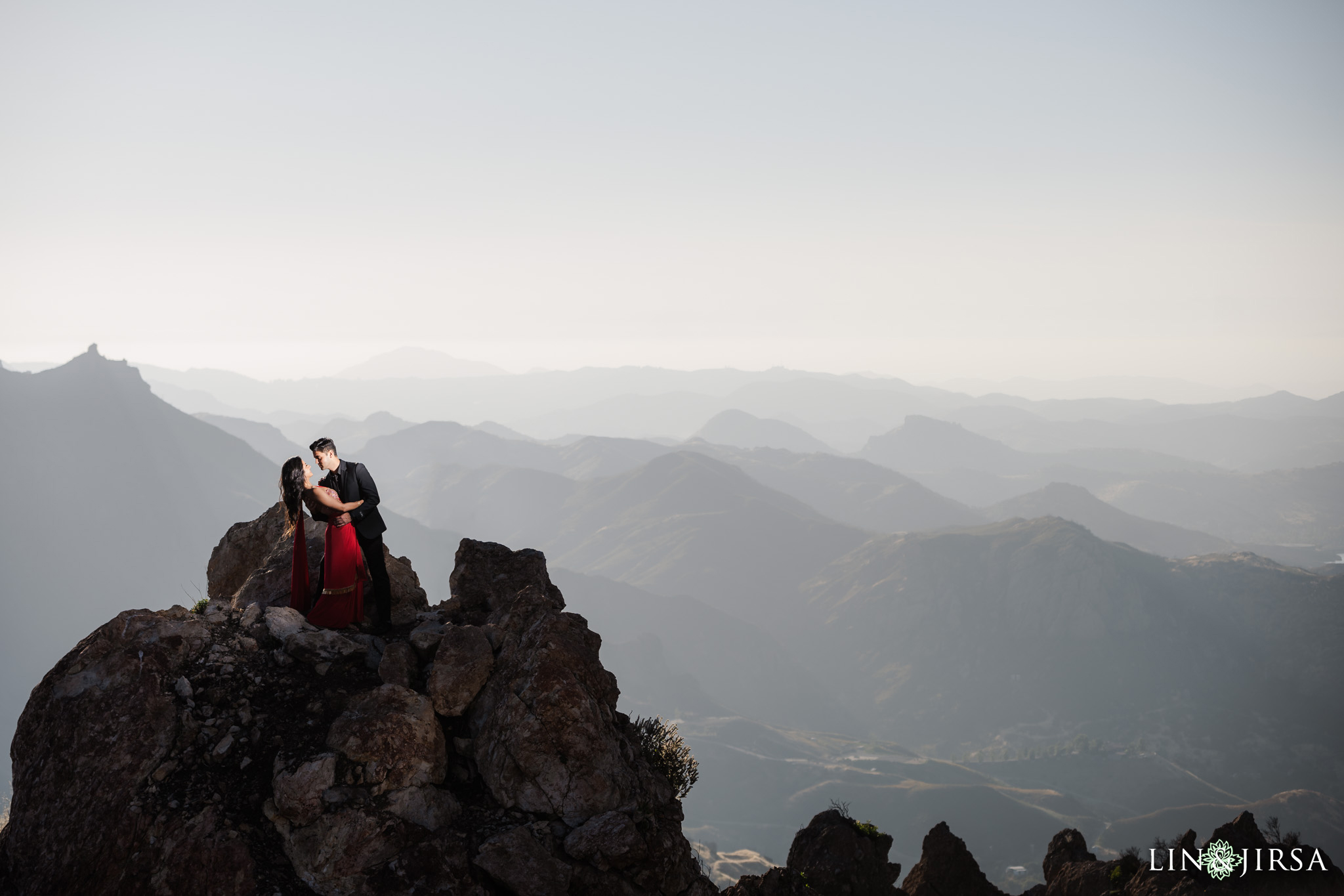 5 Malibu Rocky Oaks South Asian Couple Engagement Photography