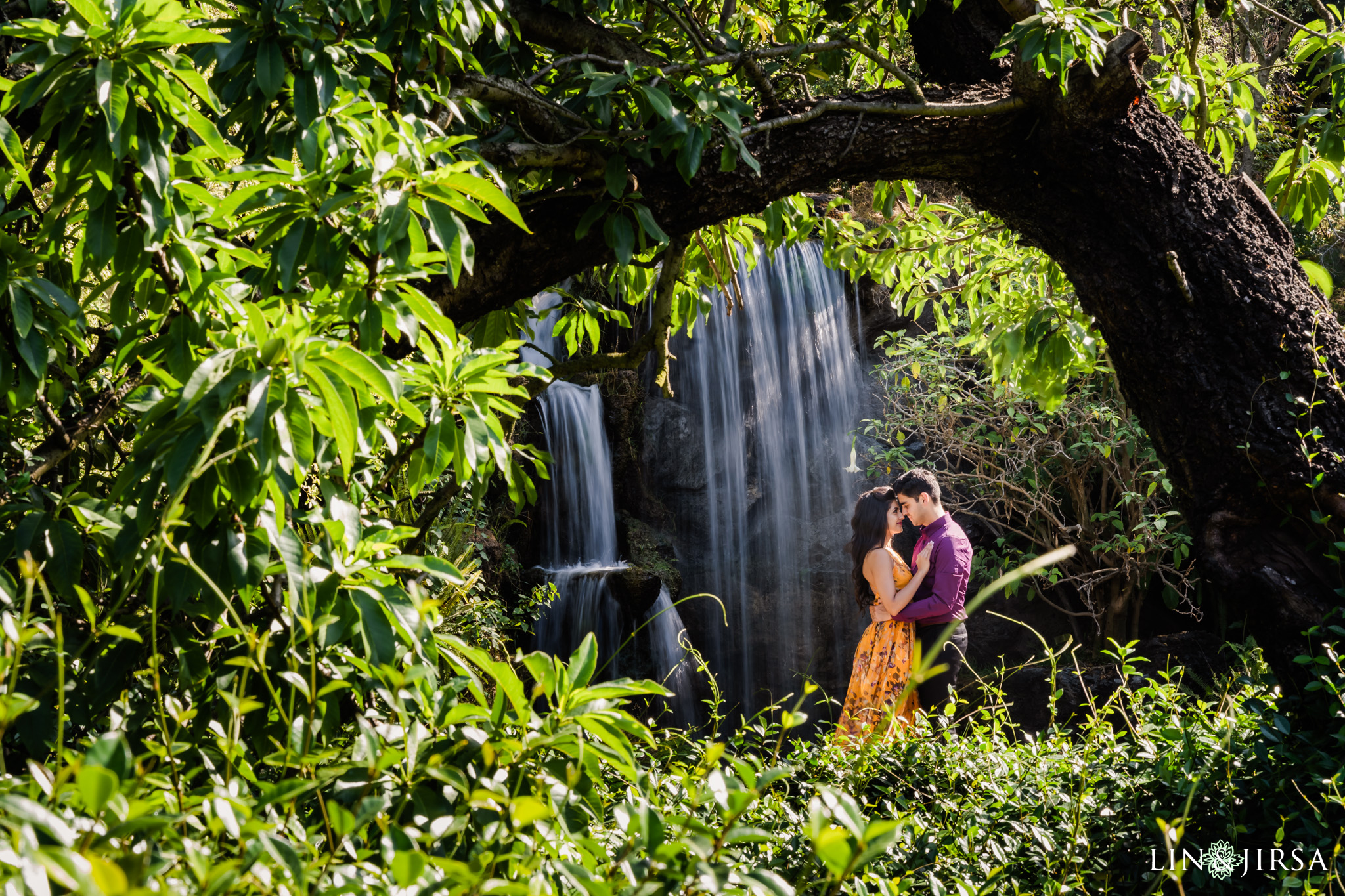 6 Los Angeles Arboretum Arcadia Engagement Photography