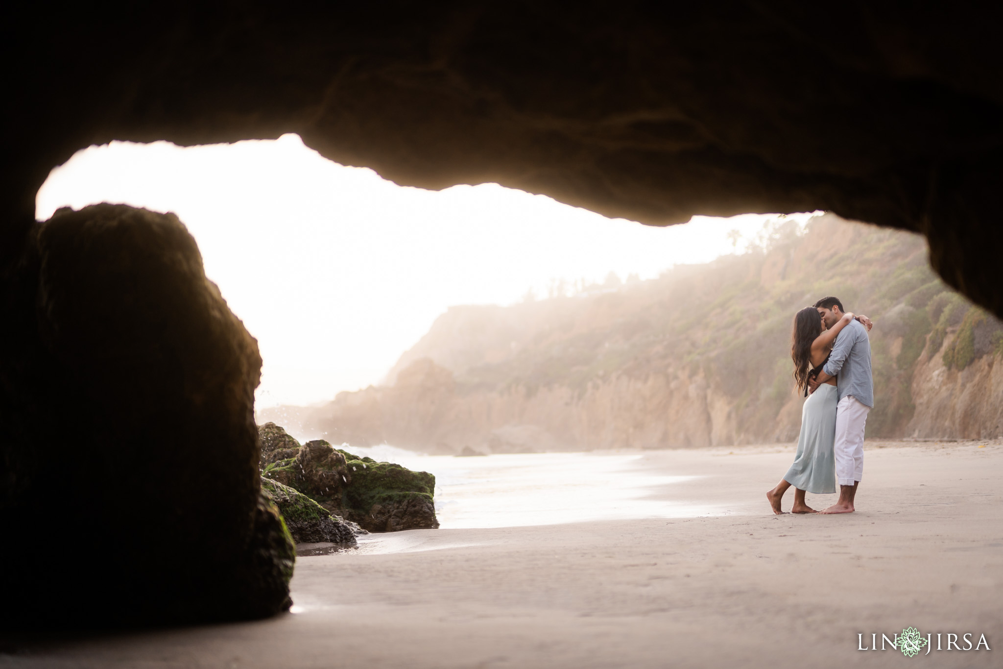 8 Leo Carillo State Beach Malibu Engagement Photographer