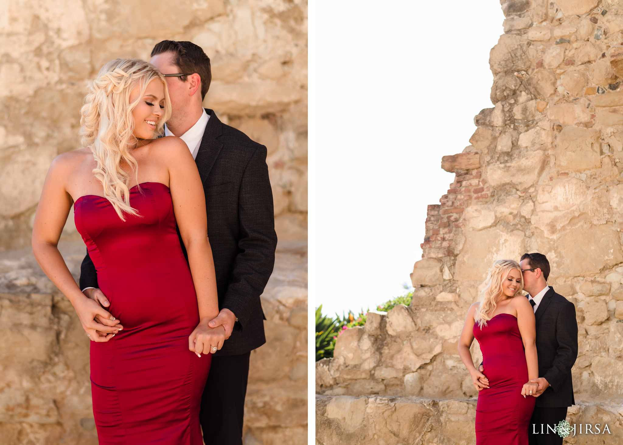 znb San Juan Capistrano Mission Engagement Photography