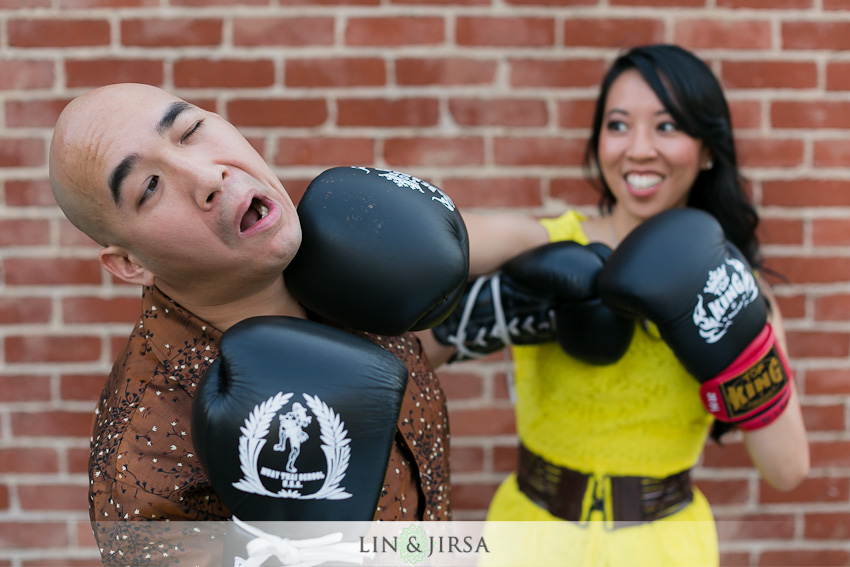 kickboxing Engagement Photo idea