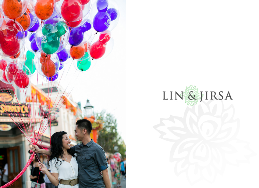 Disneyland Engagement Photo idea