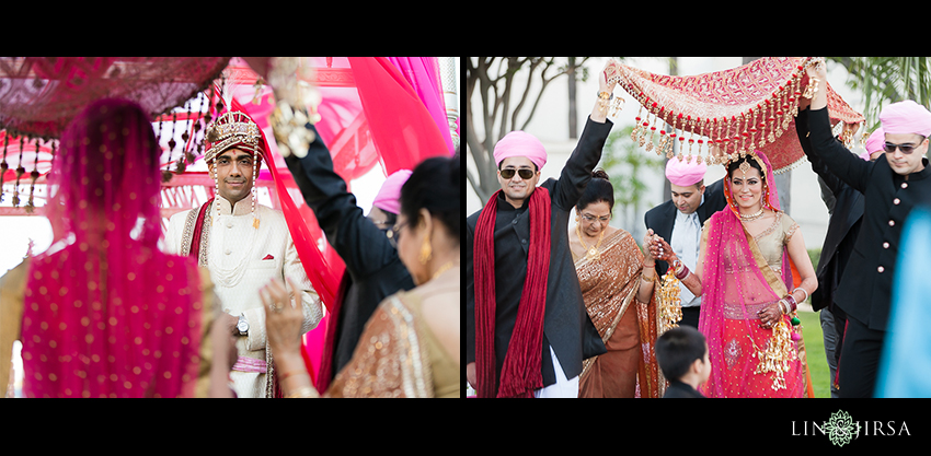 12-hyatt-long-beach-indian-wedding-photographer-indian-bride-walking-down-center-aisle