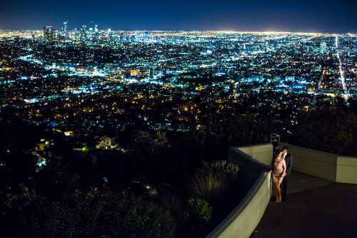 Griffith-Observatory-Los-Angeles-Engagement-Photography