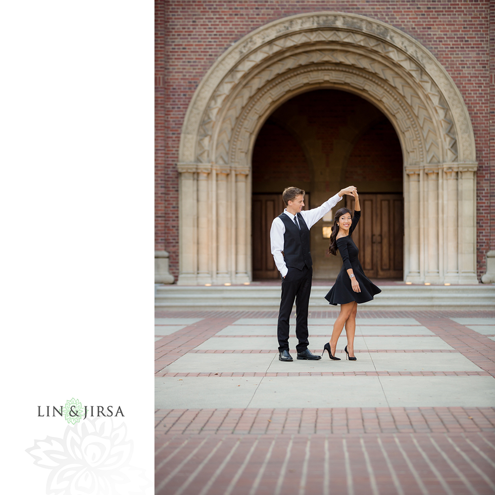 09-USC-University-of-Southern-California-Engagement-Photography-Session