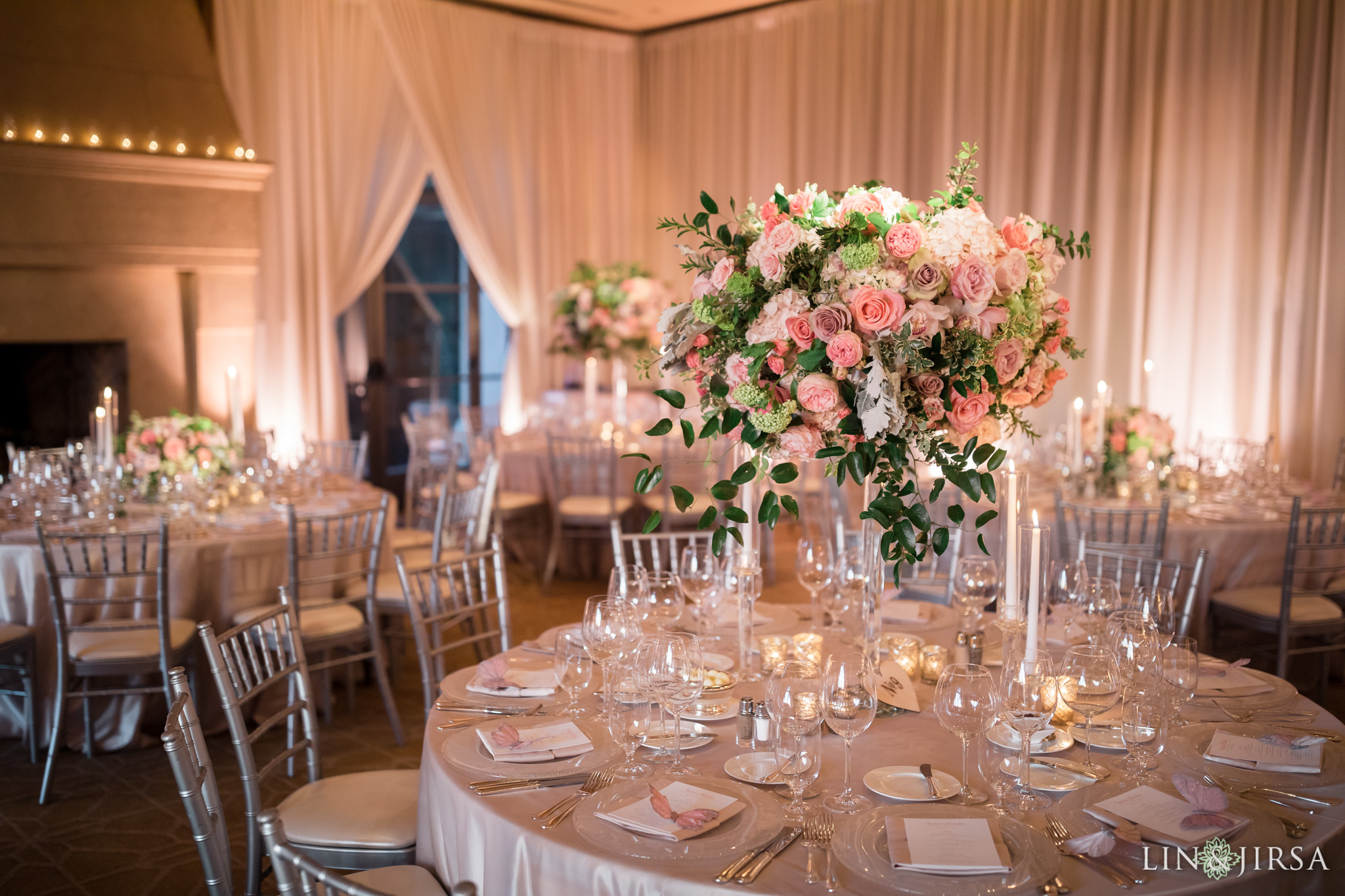 wedding reception at pelican hill