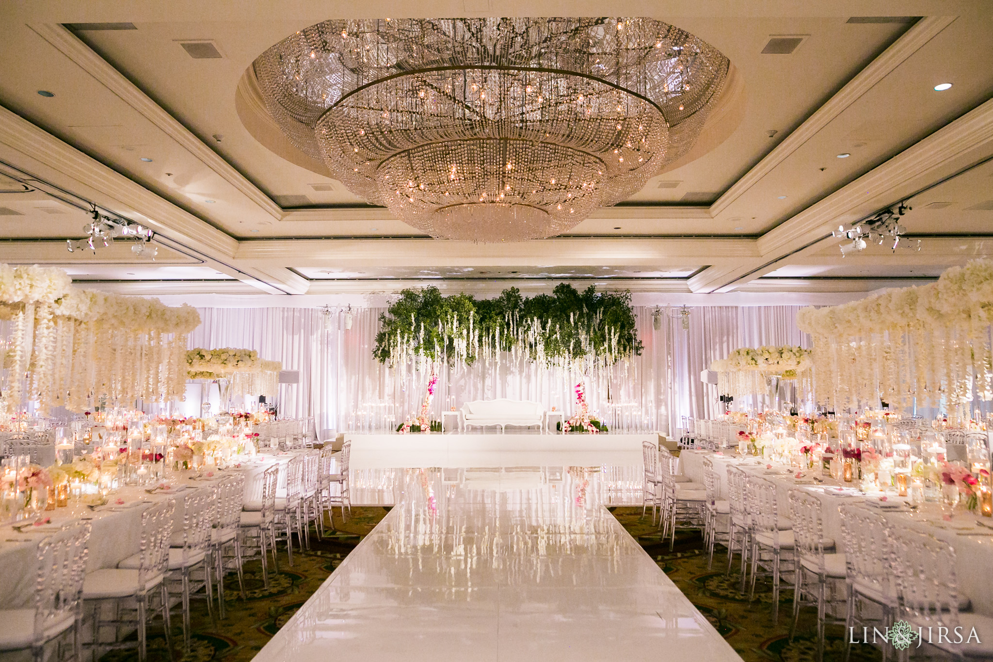 Duke Hotel Newport Beach Indian Wedding Reception  Diviya 