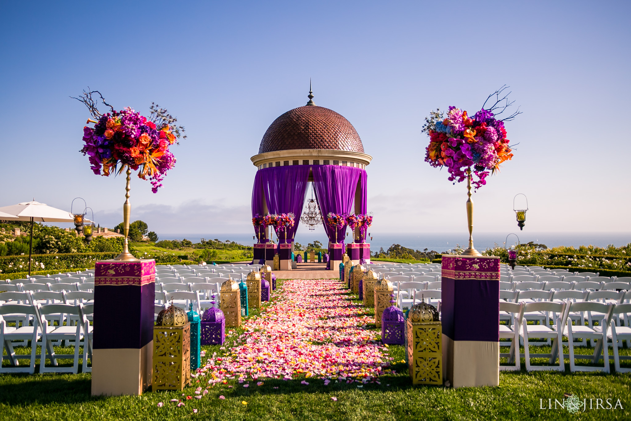 beautiful wedding at pelican hill