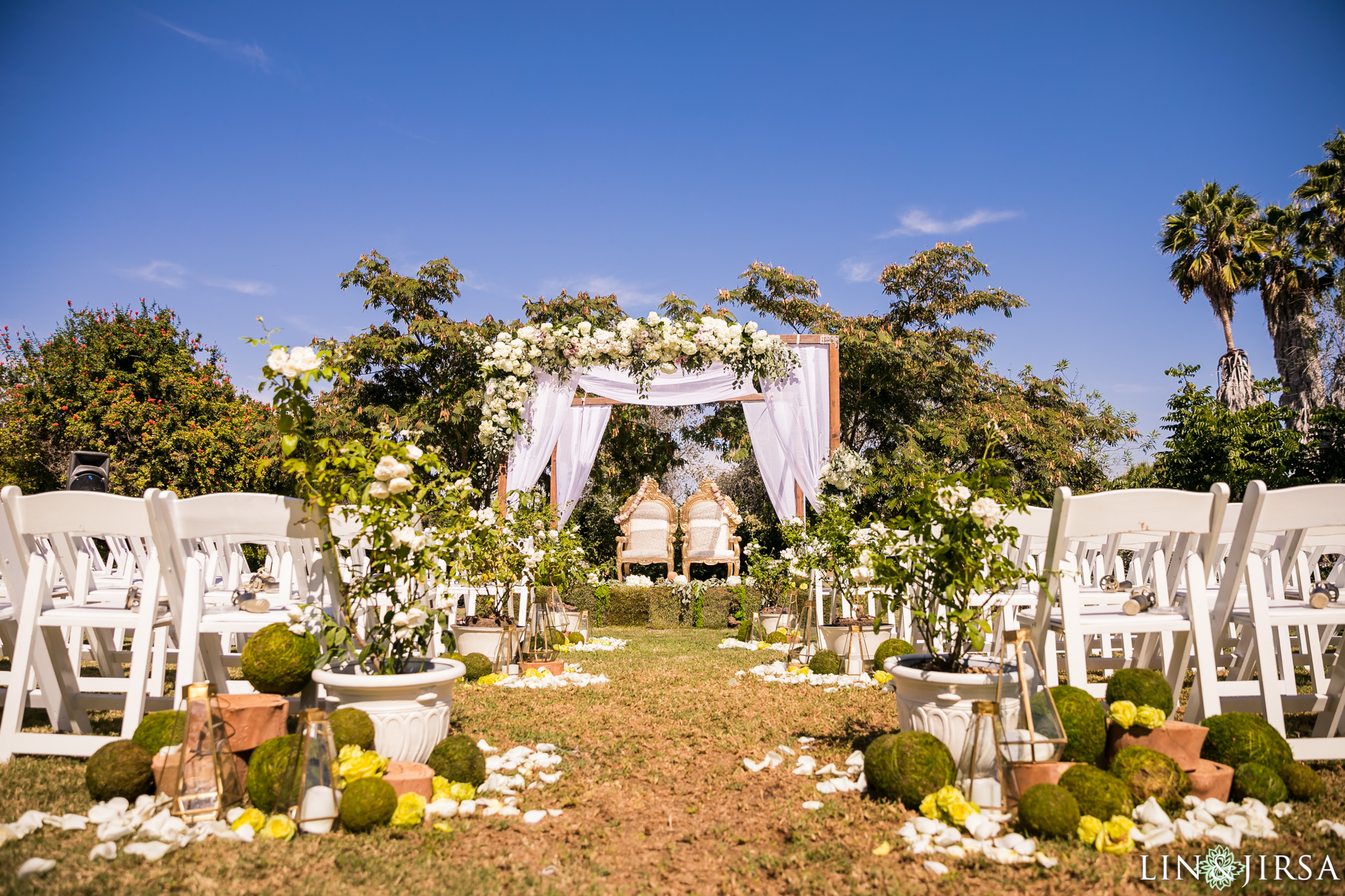 South Coast Botanic Gardens Palos Verdes Indian Wedding Anita