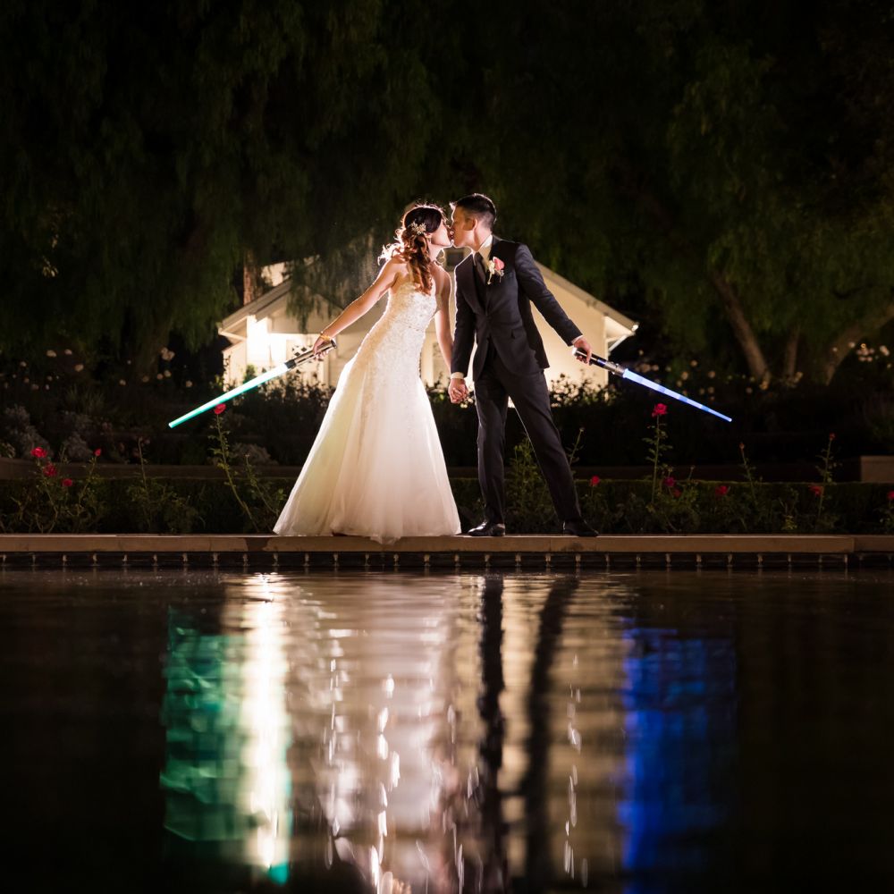 0 Richard Nixon Library Star Wars Wedding Photography