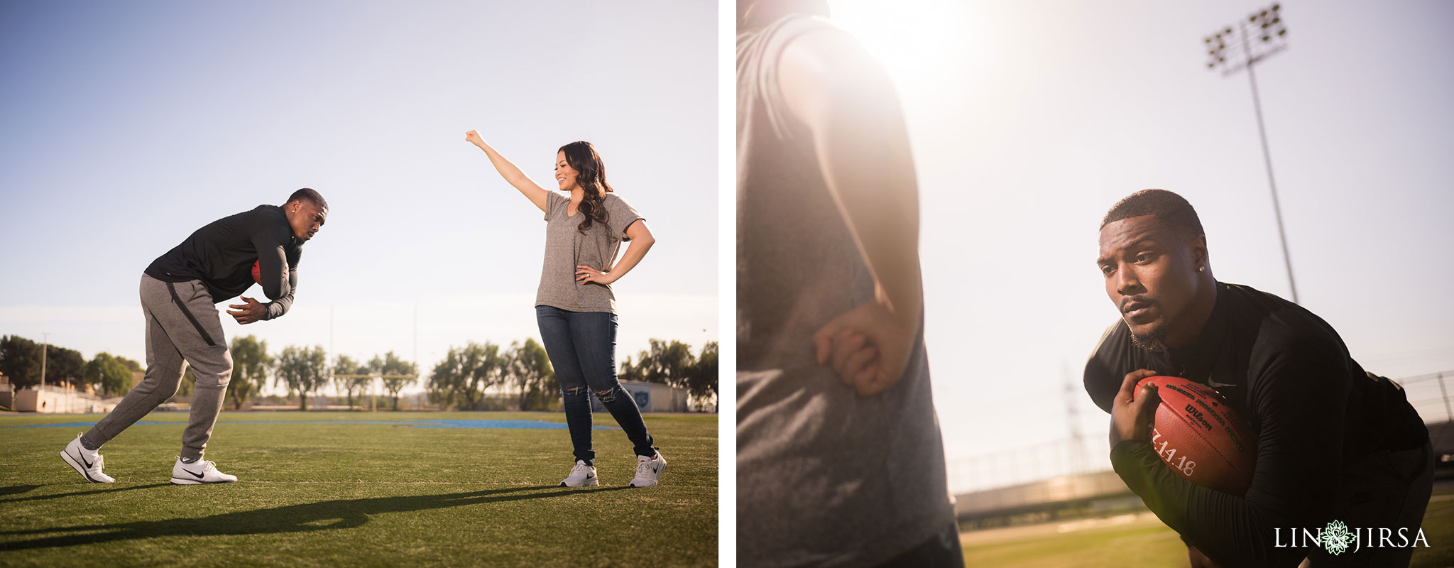 03 coronado island san diego football engagement photography