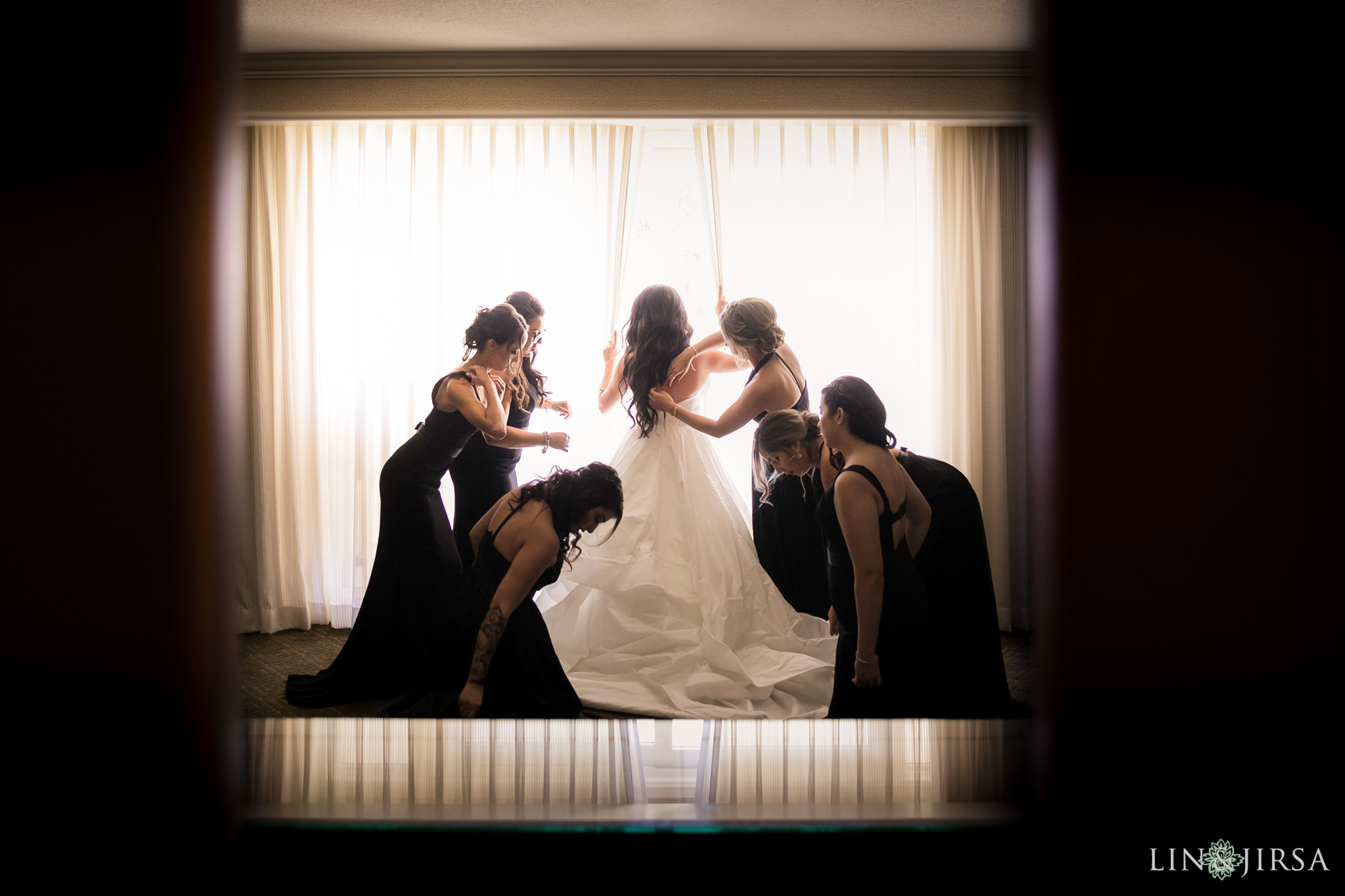 03 hyatt regency huntington beach bride wedding photography