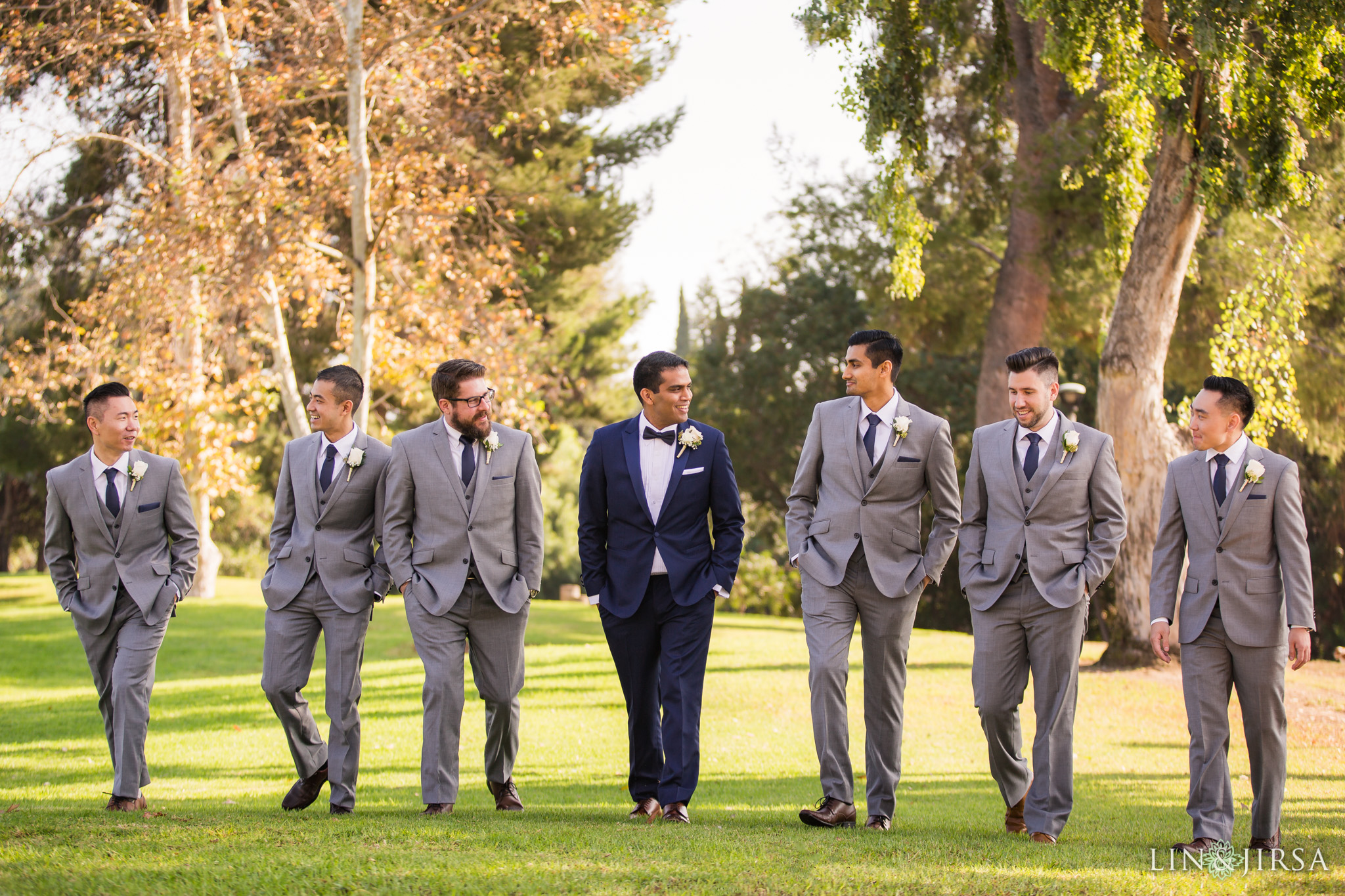 12 Orange County Indian Groomsmen Wedding Photography