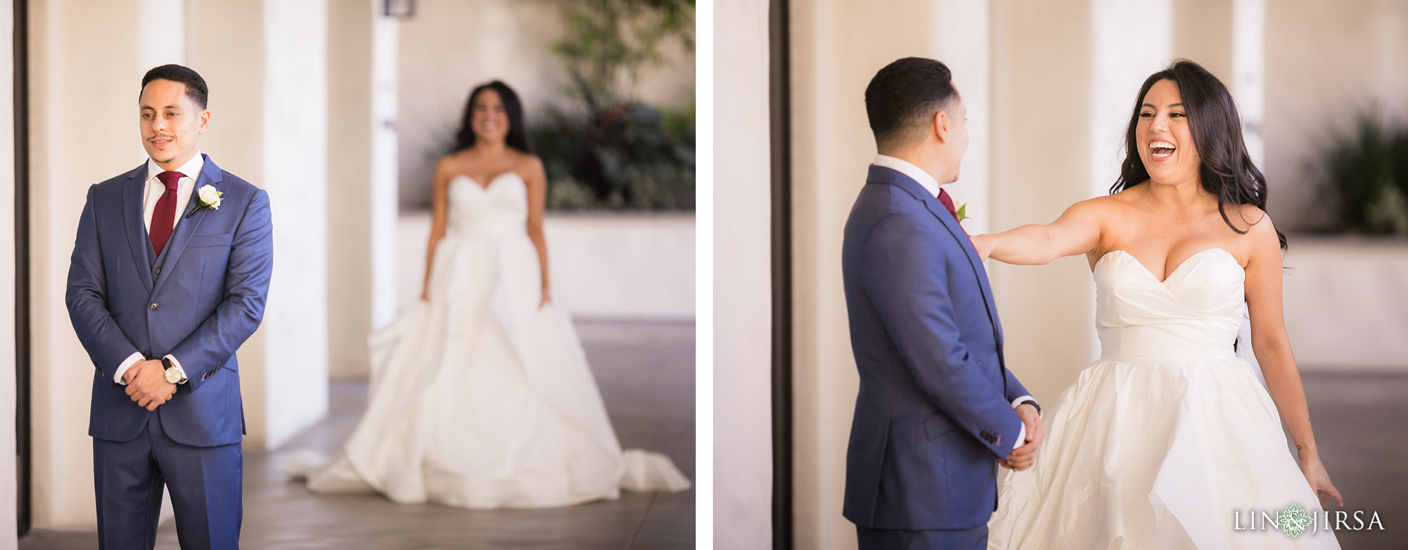 12 hyatt regency huntington beach first look wedding photography