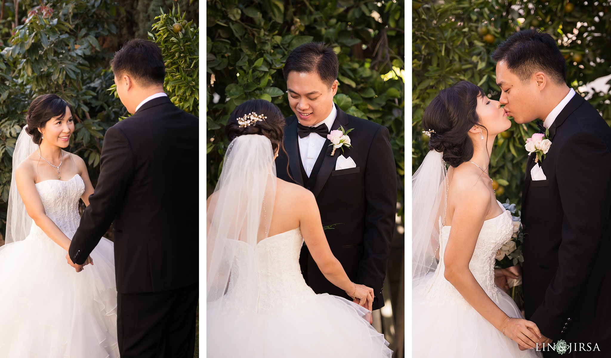 13 brookside golf club pasadena first look wedding photography