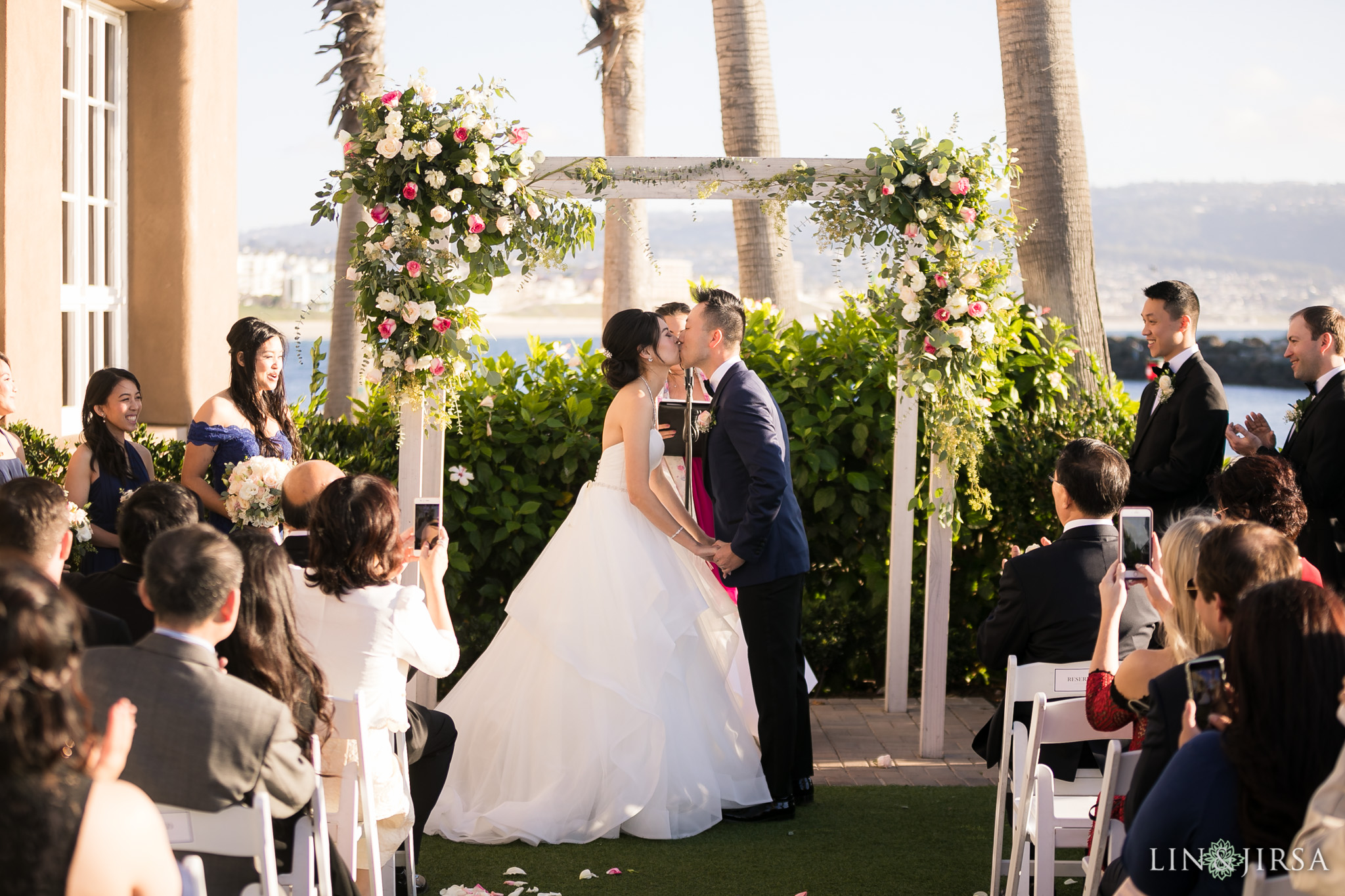 19 portofino hotel redondo beach wedding ceremony photography