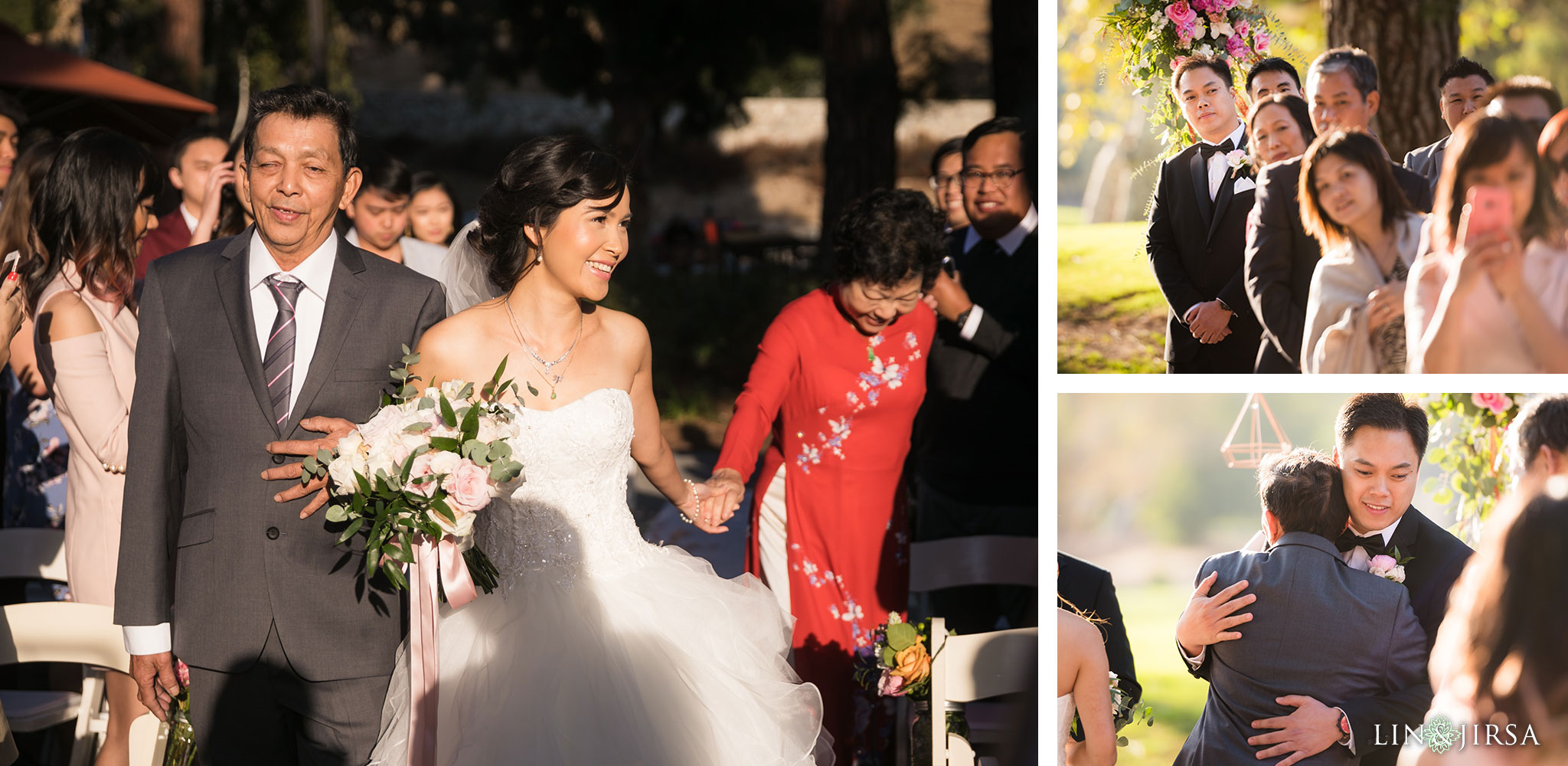 21 brookside golf club pasadena wedding ceremony photography