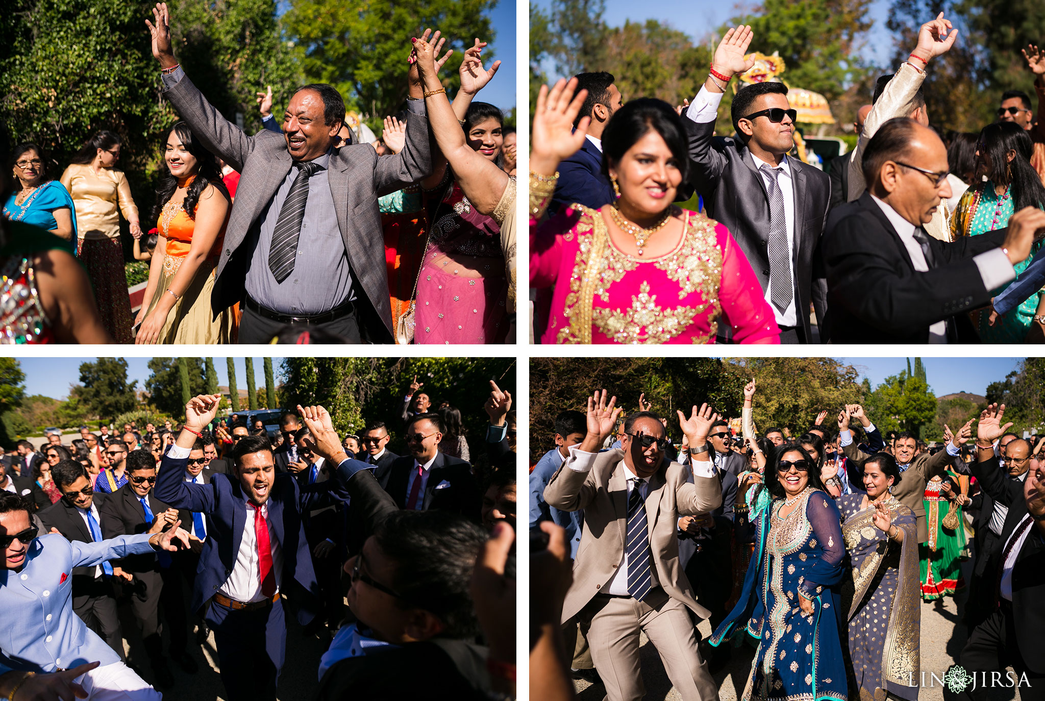 22 four seasons westlake village indian wedding baraat photography