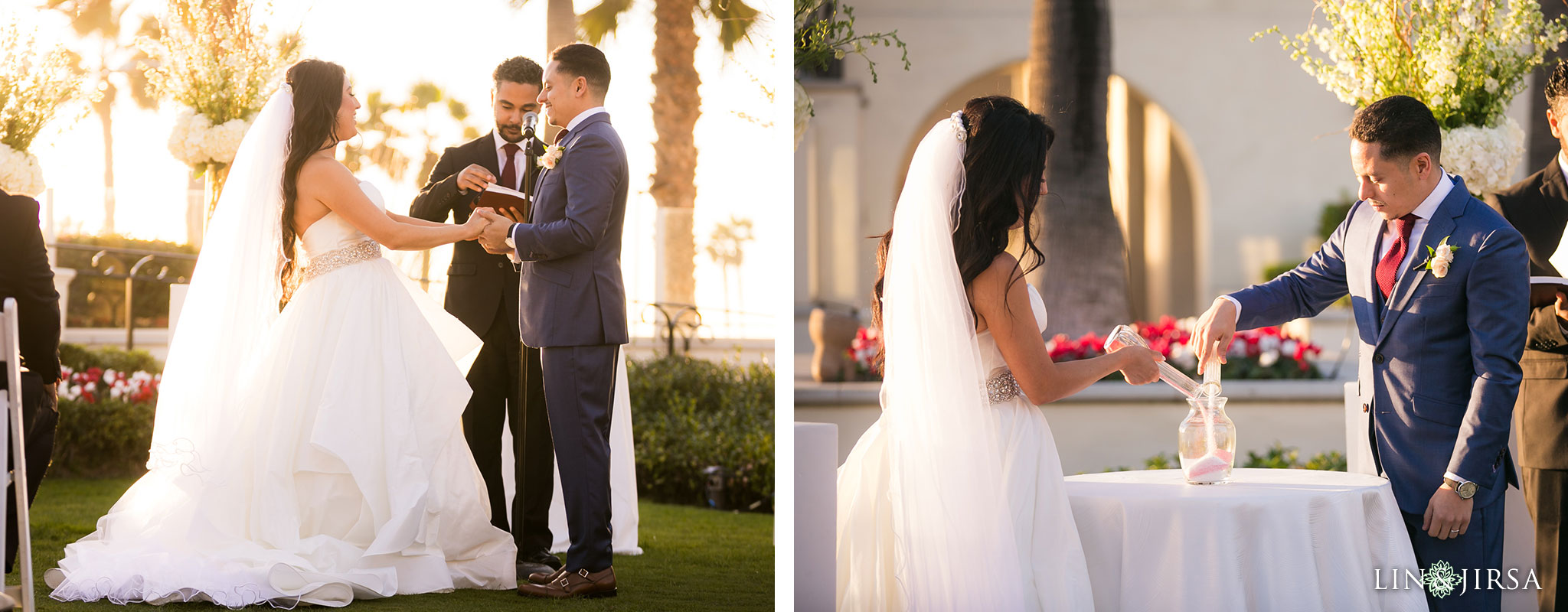 22 hyatt regency huntington beach wedding ceremony photography