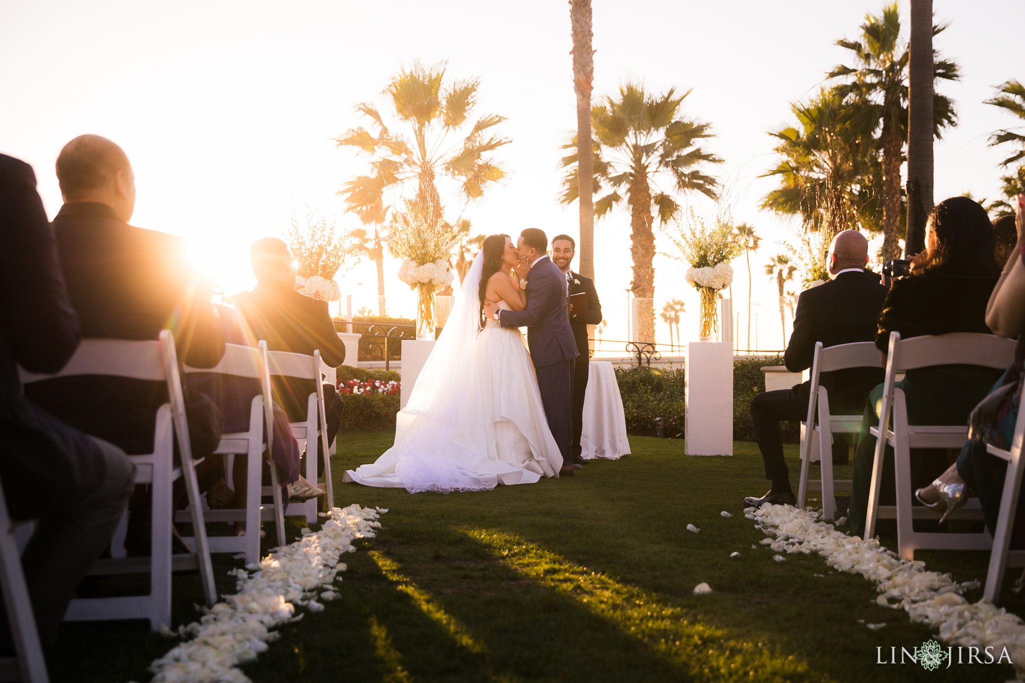 23 hyatt regency huntington beach wedding ceremony photography