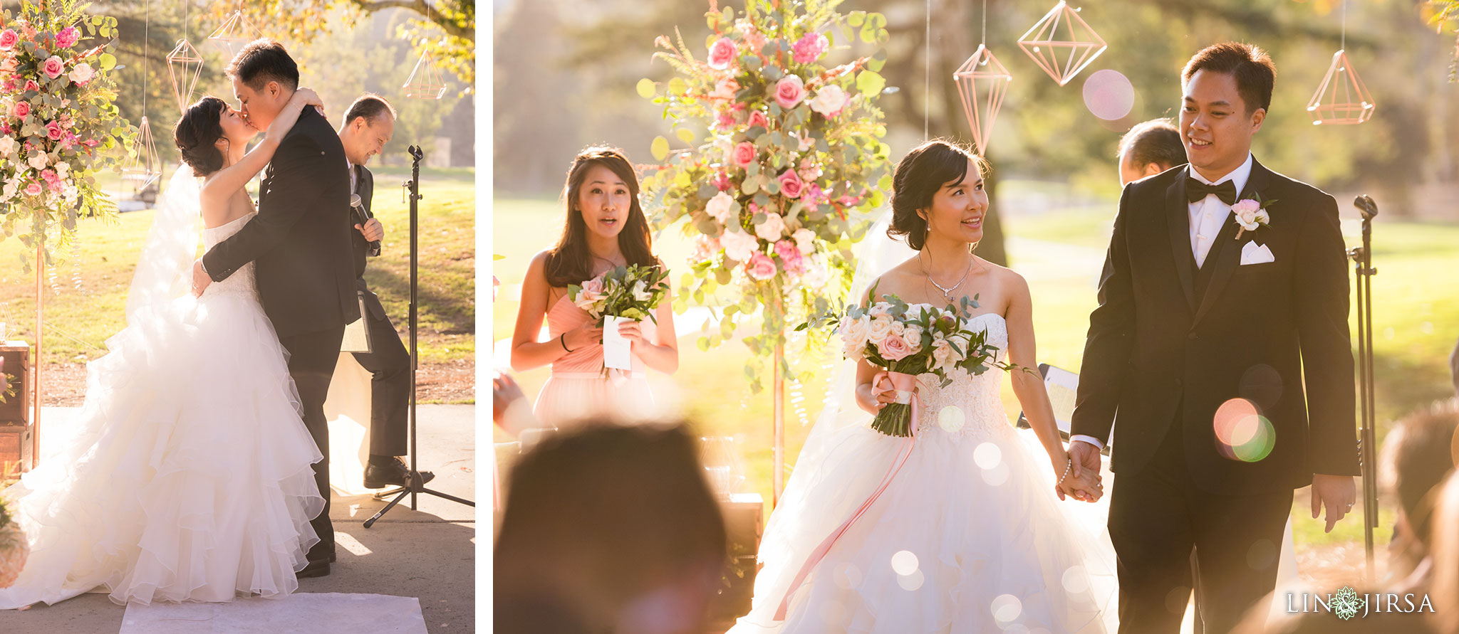 24 brookside golf club pasadena wedding ceremony photography