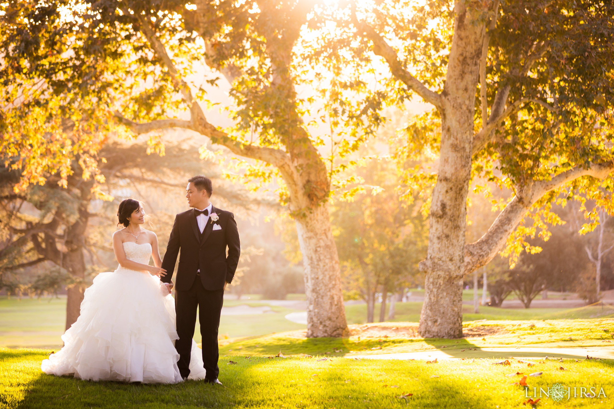 26 brookside golf club pasadena wedding couple photography