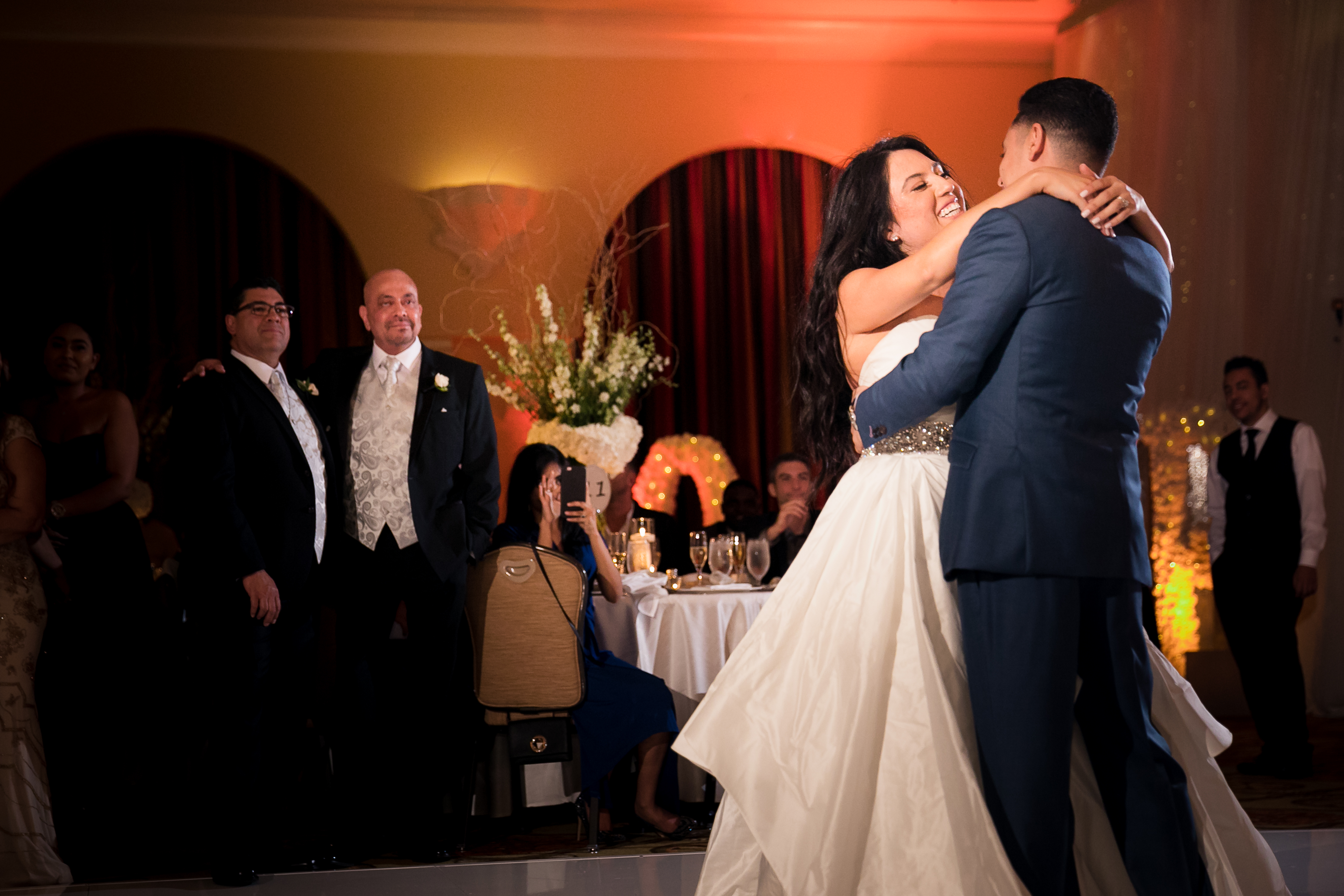 38 hyatt regency huntington beach wedding first dance photography