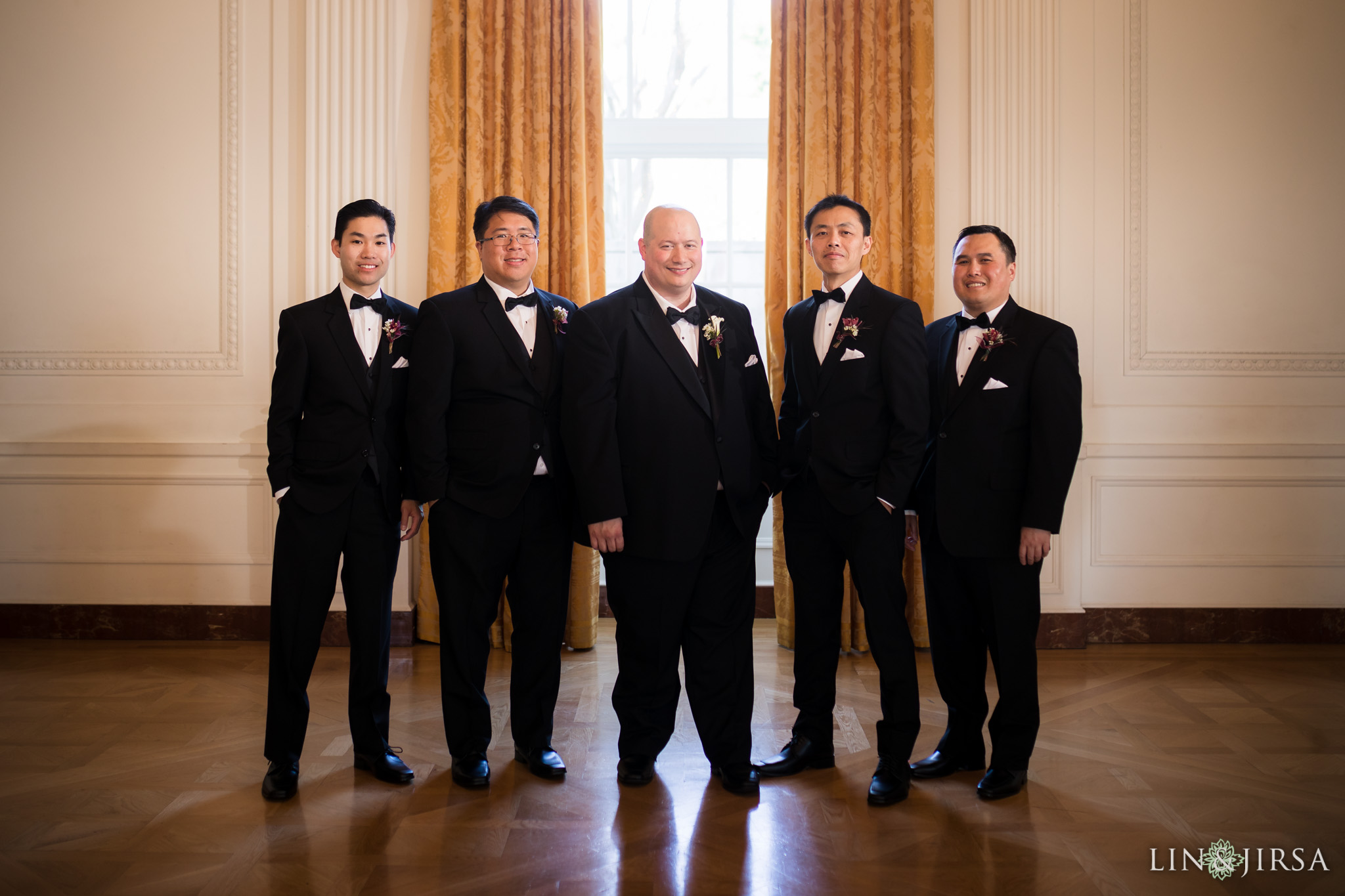 10 richard nixon library museum groomsmen wedding photography