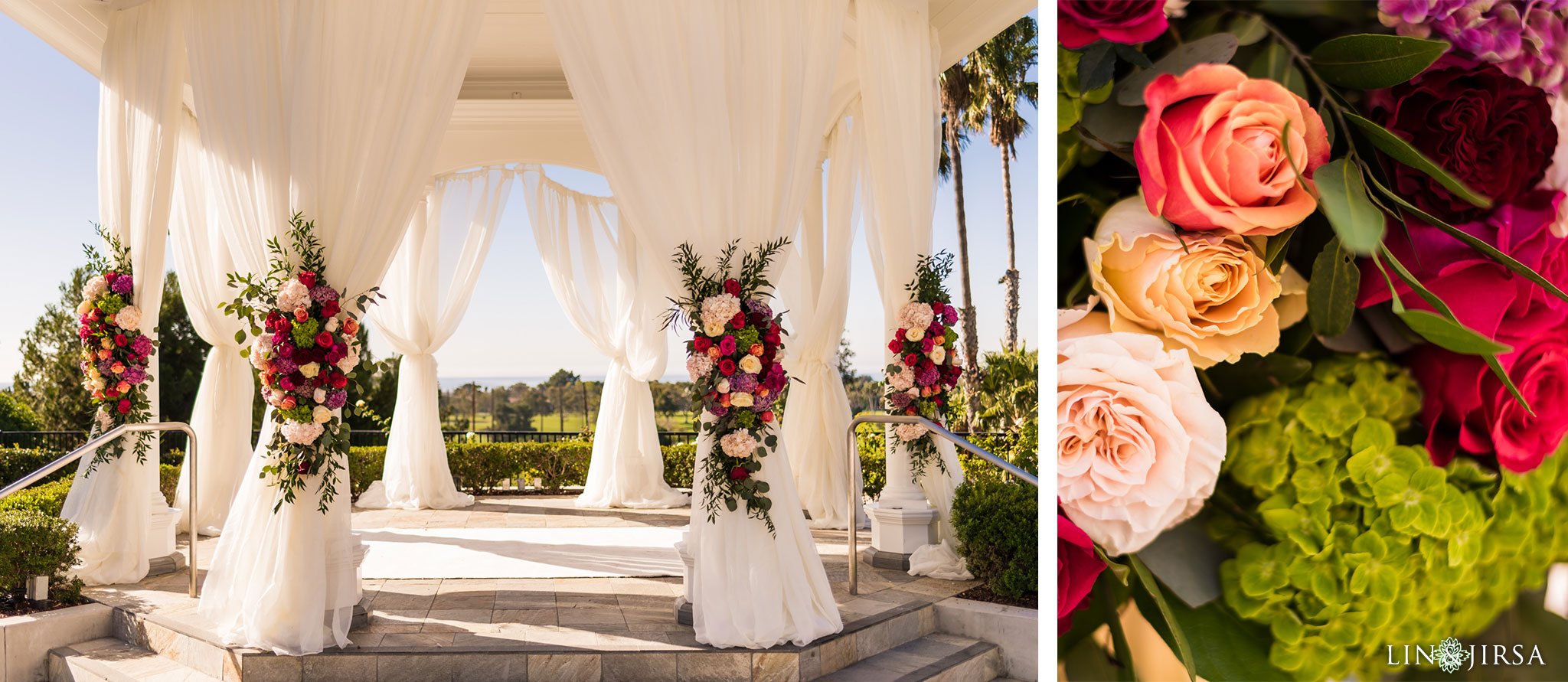 12 newport beach marriott hotel wedding ceremony photography 1