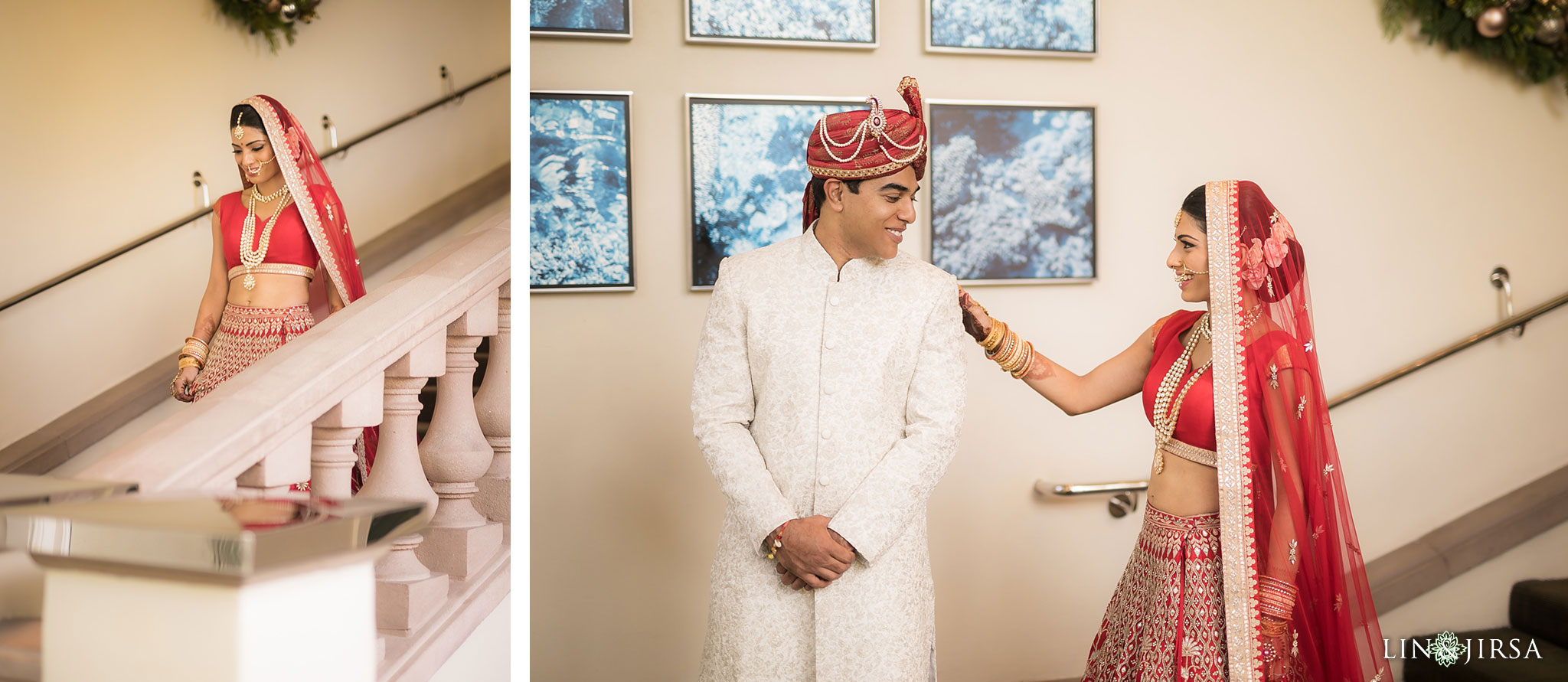15 ritz carlton laguna niguel first look indian wedding photography