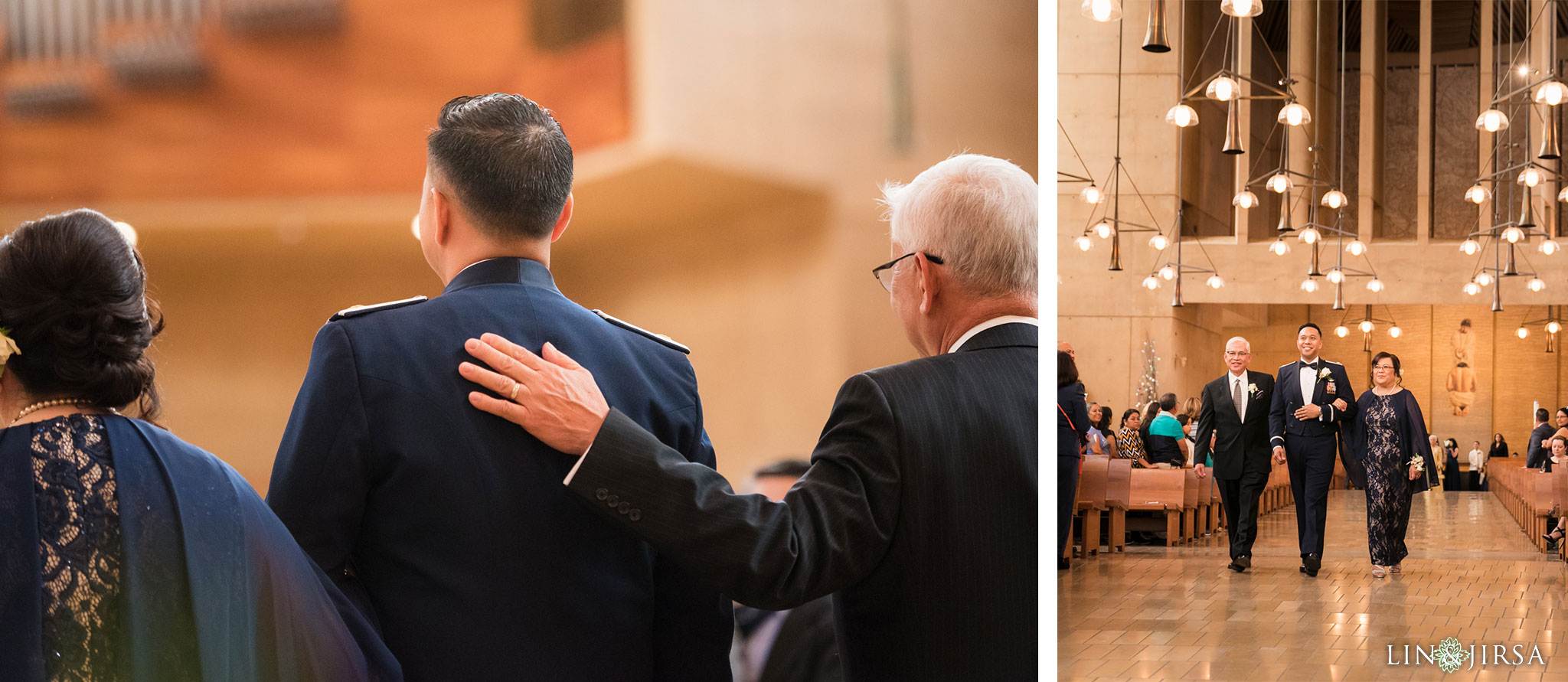 16 cathedral of our lady of angels wedding ceremony photography 1