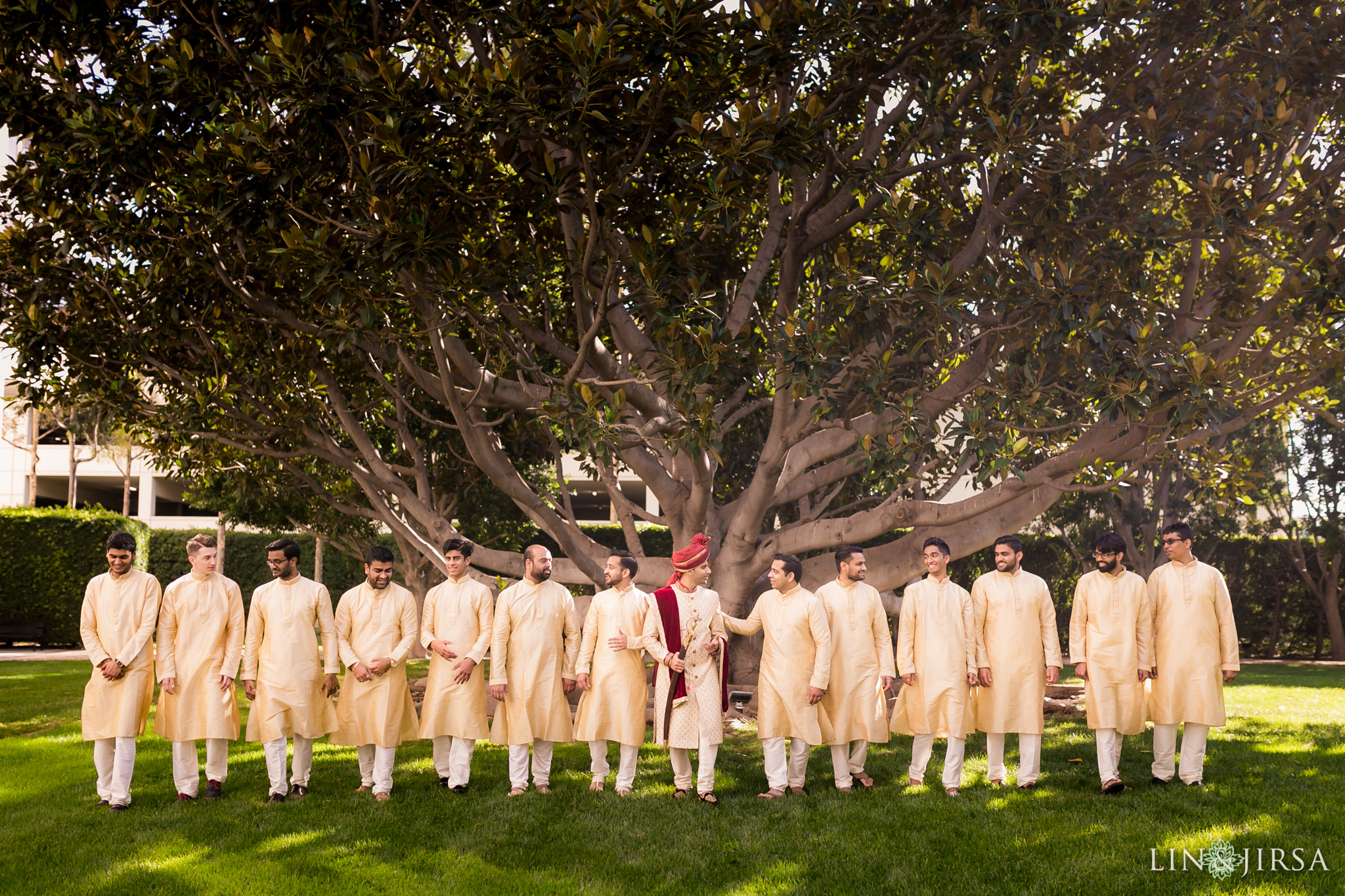 16 hotel irvine indian groomsmen wedding photography 1