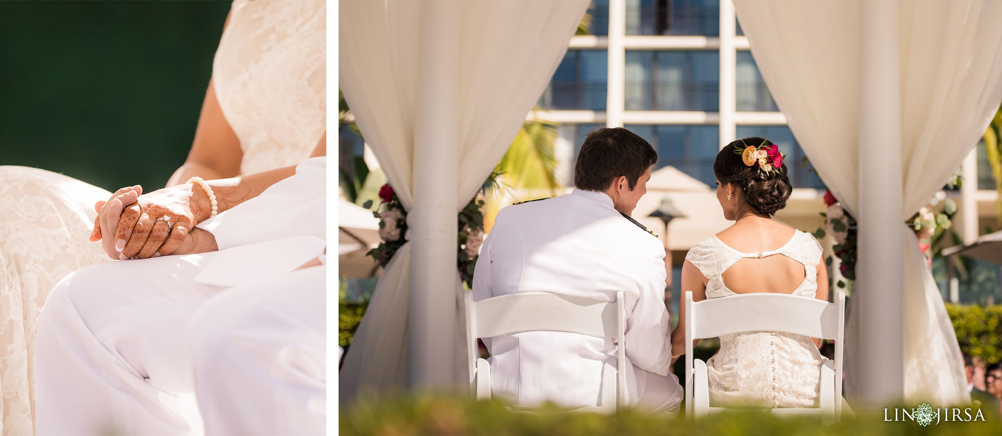 16 newport beach marriott hotel wedding ceremony photography