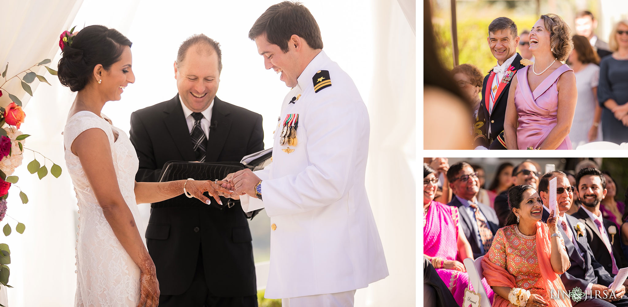 17 newport beach marriott hotel wedding ceremony photography 1