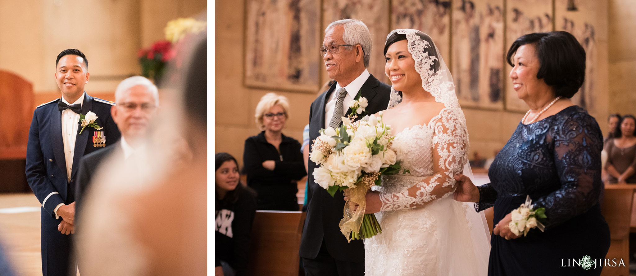 18 cathedral of our lady of angels wedding ceremony photography