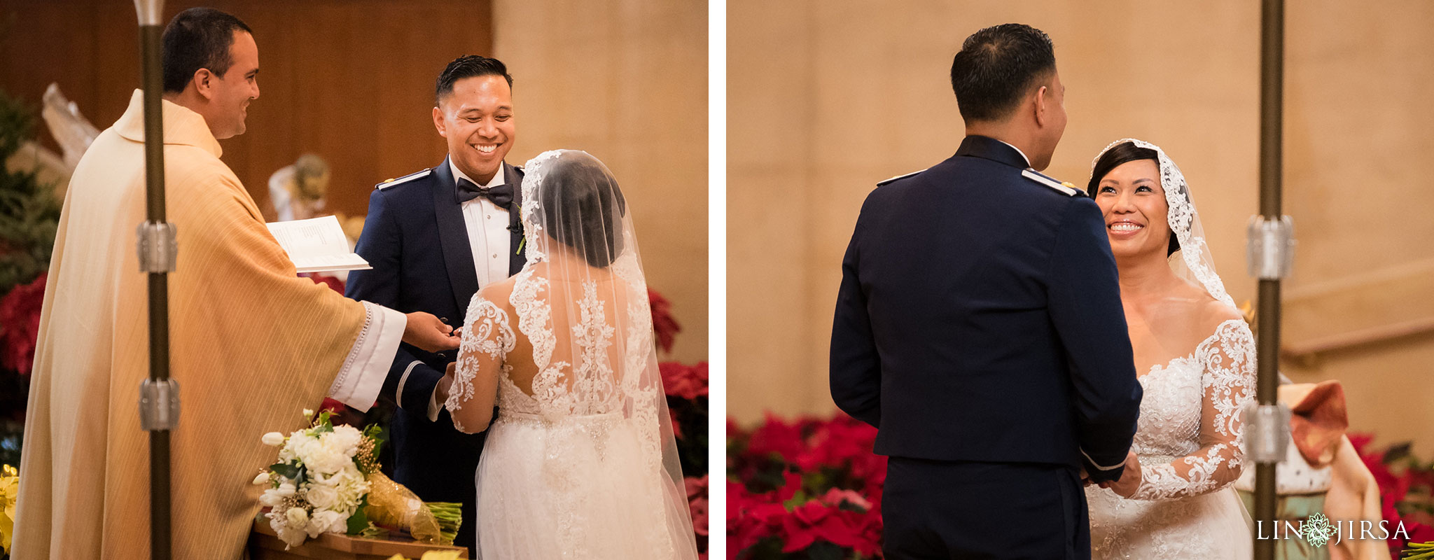 22 cathedral of our lady of angels wedding ceremony photography