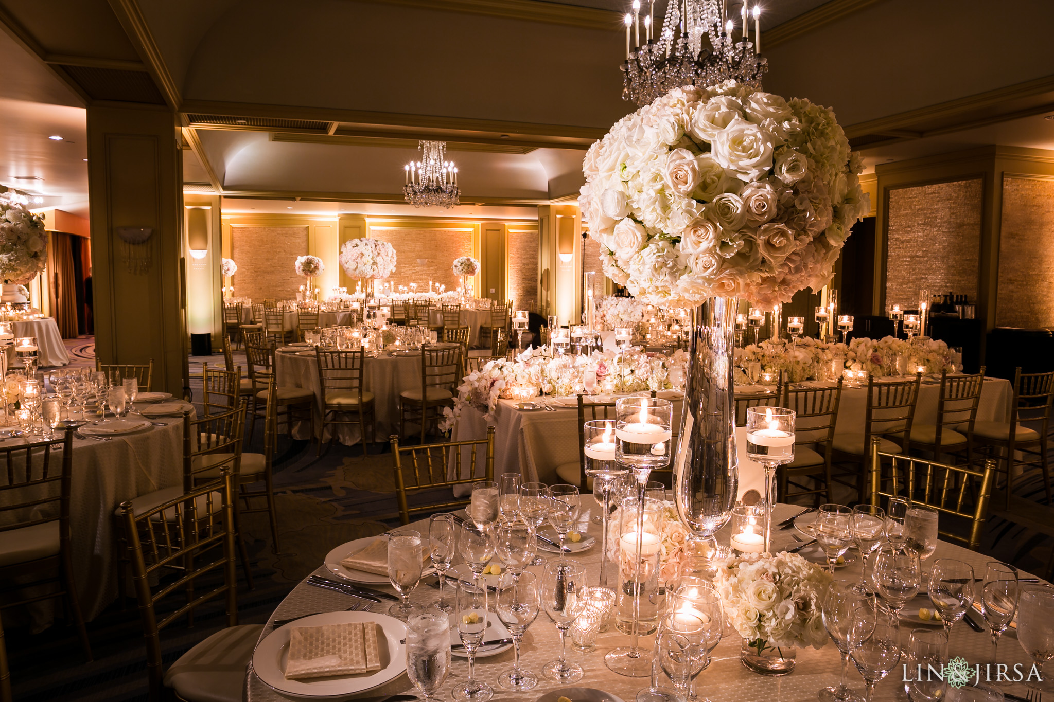 36 ritz carlton laguna niguel wedding reception flowers photography