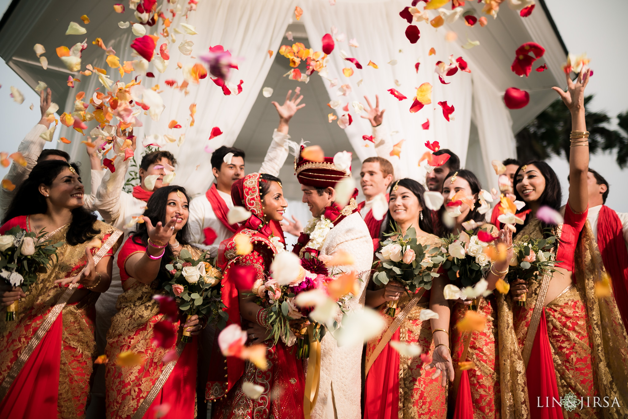 Newport Beach Marriott Hotel Spa Indian Wedding  Pooja 