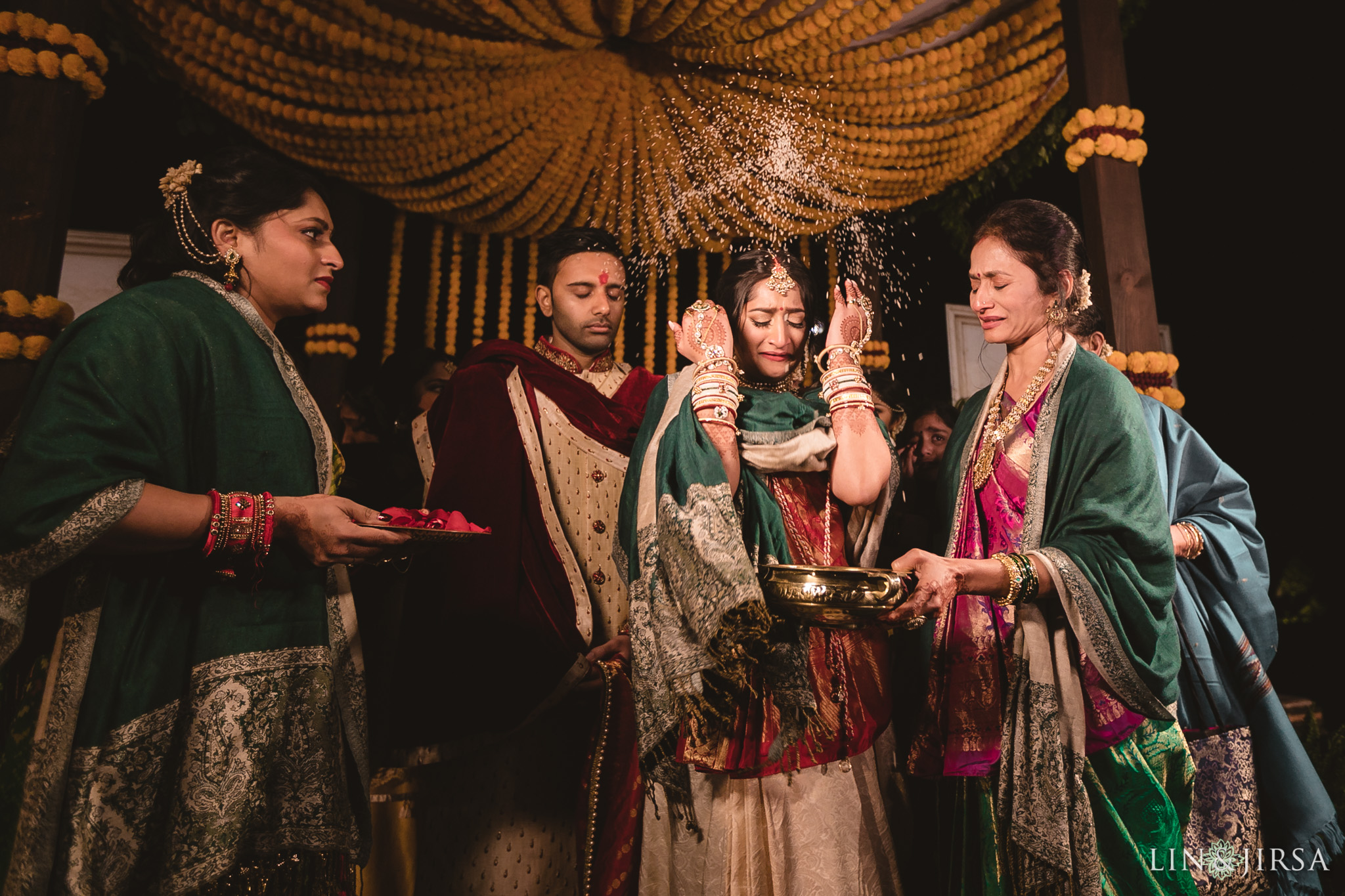 47 hotel irvine indian wedding vidaai photography