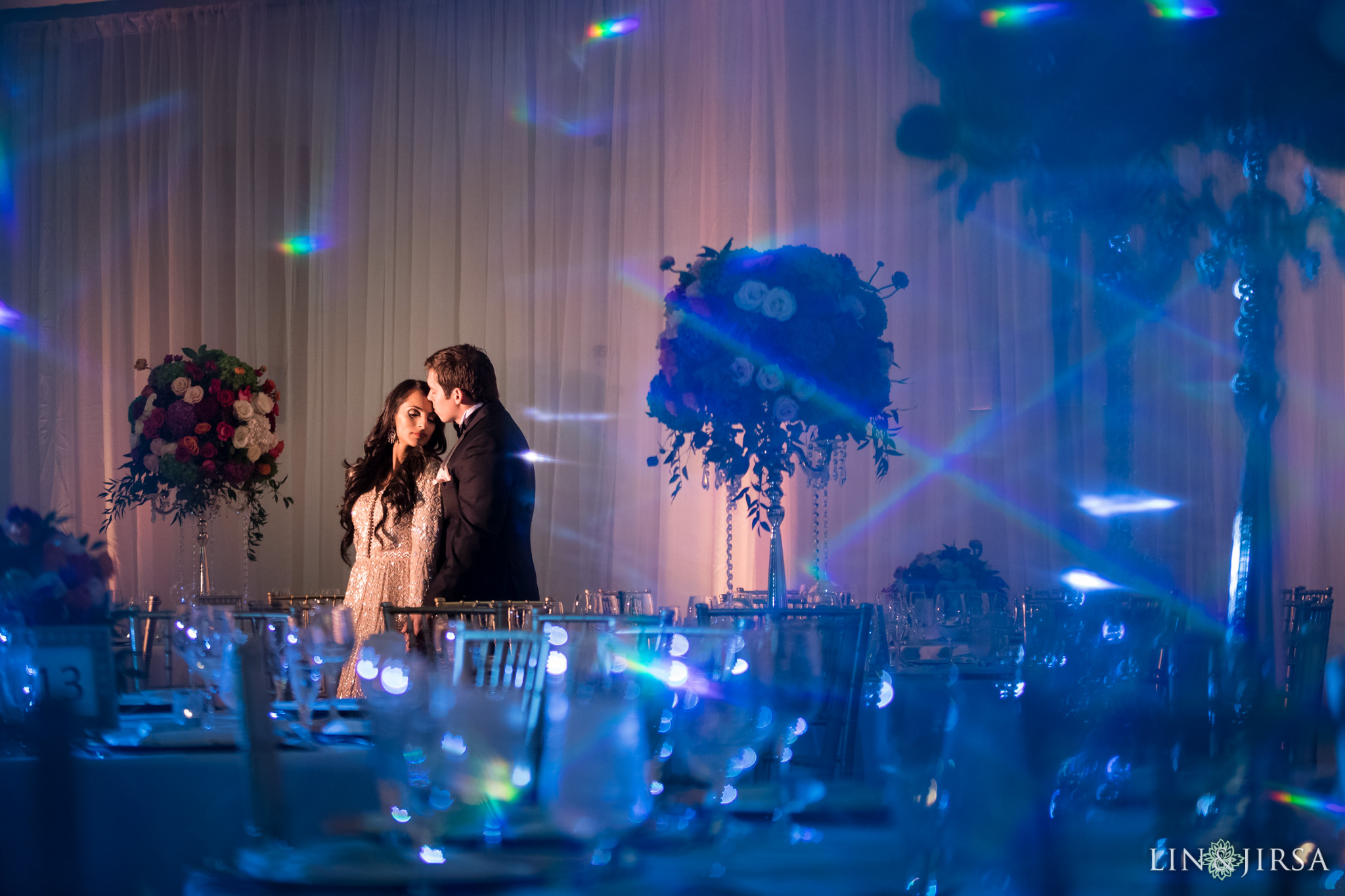 50 newport beach marriott hotel indian wedding reception photography