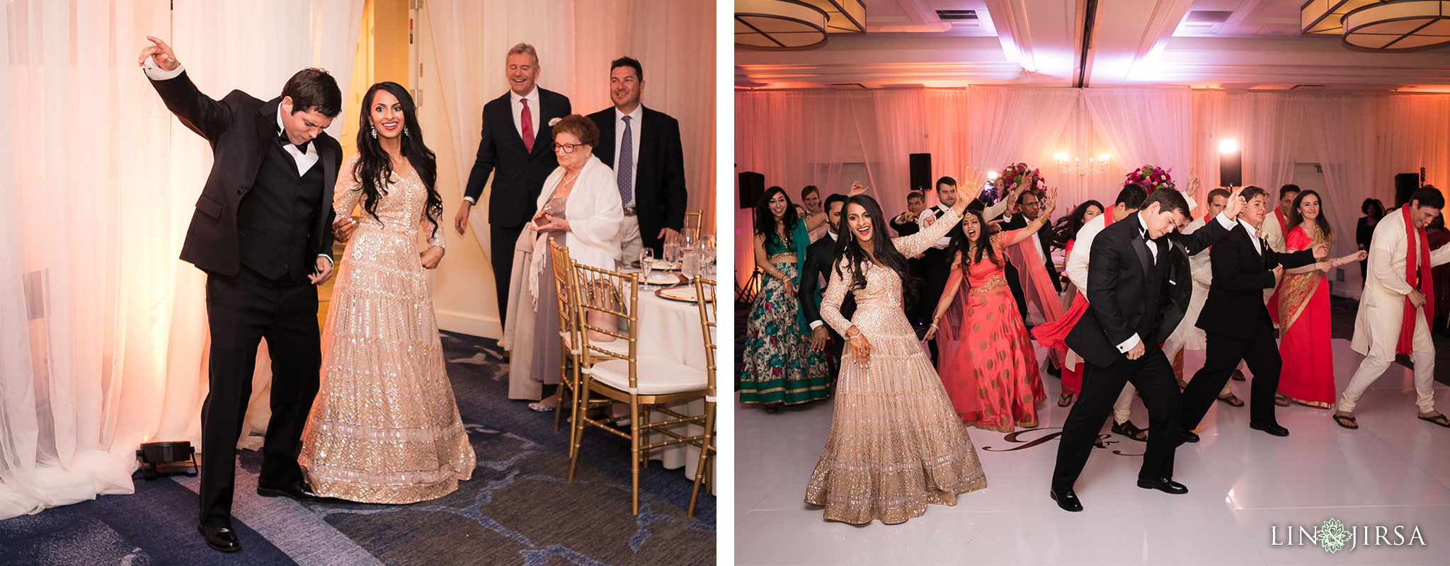 51 newport beach marriott hotel indian wedding reception photography